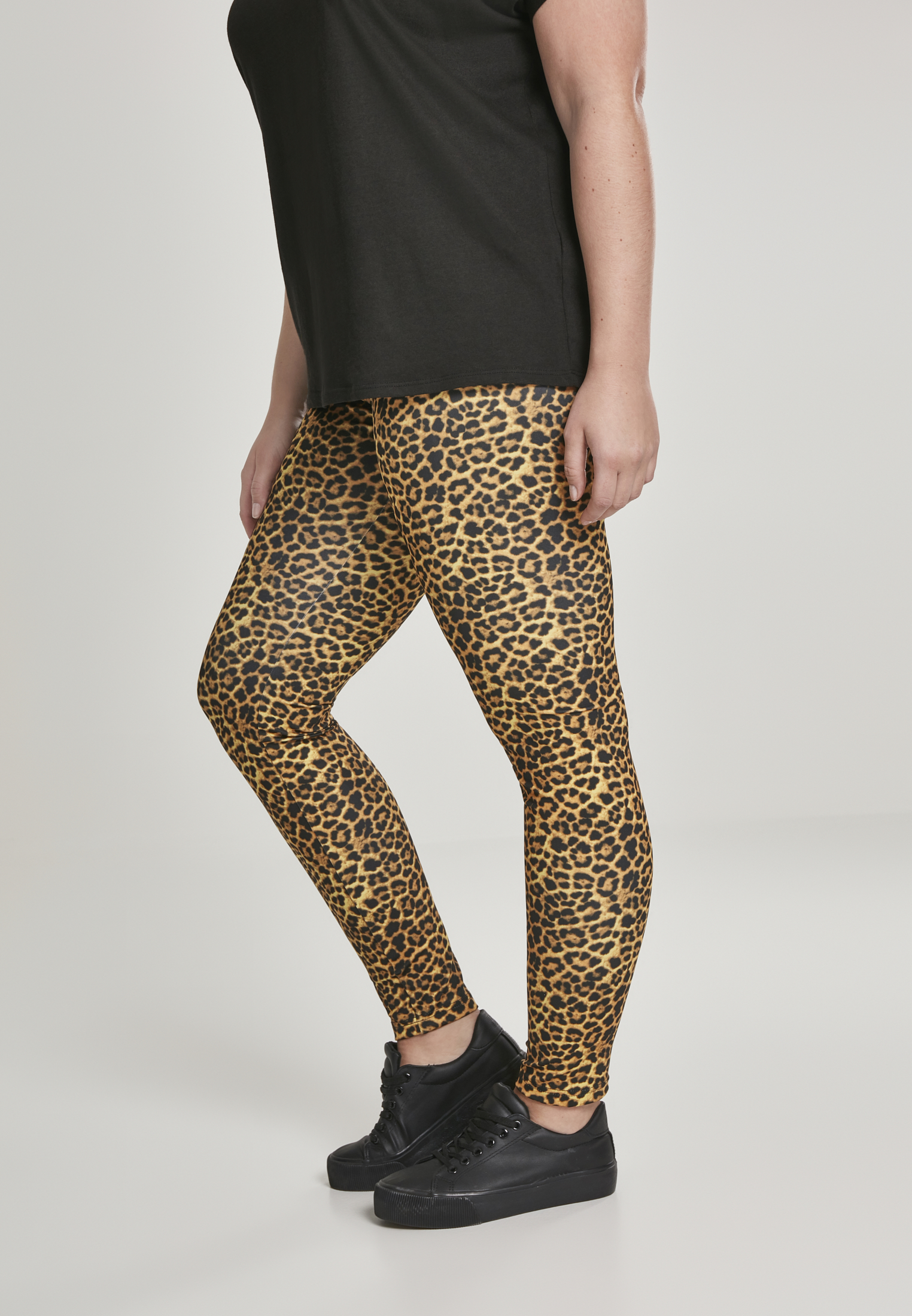 Ladies Pattern Leggings leo 3XL - variant image 1