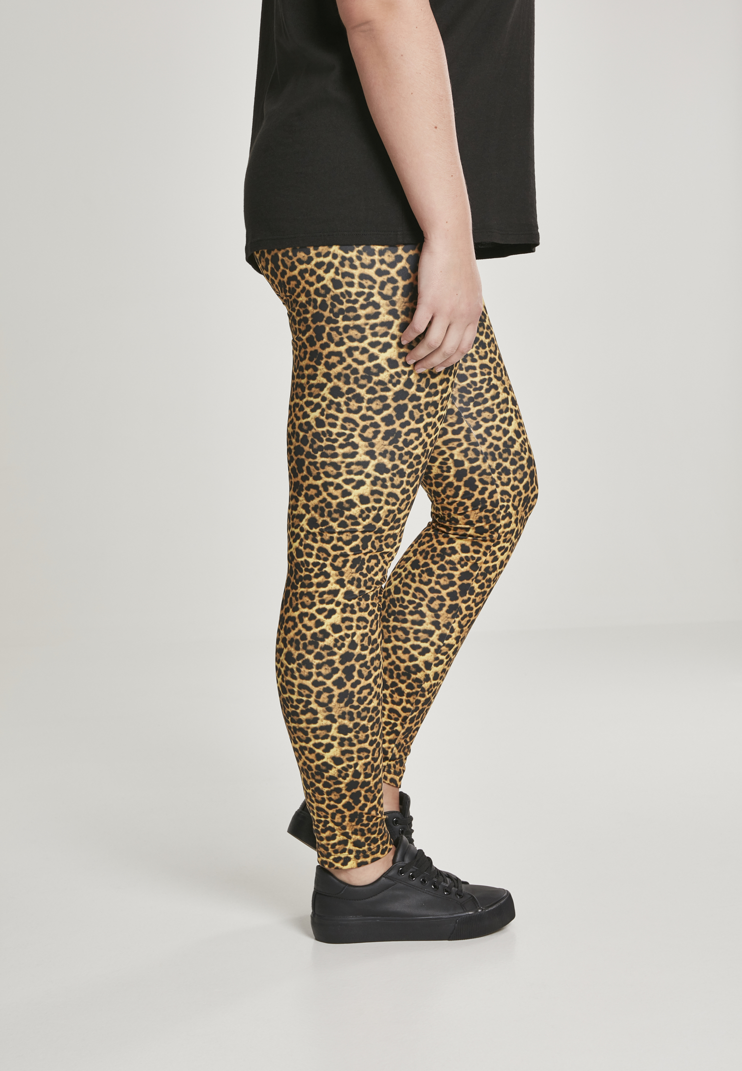 Ladies Pattern Leggings leo 3XL - variant image 3