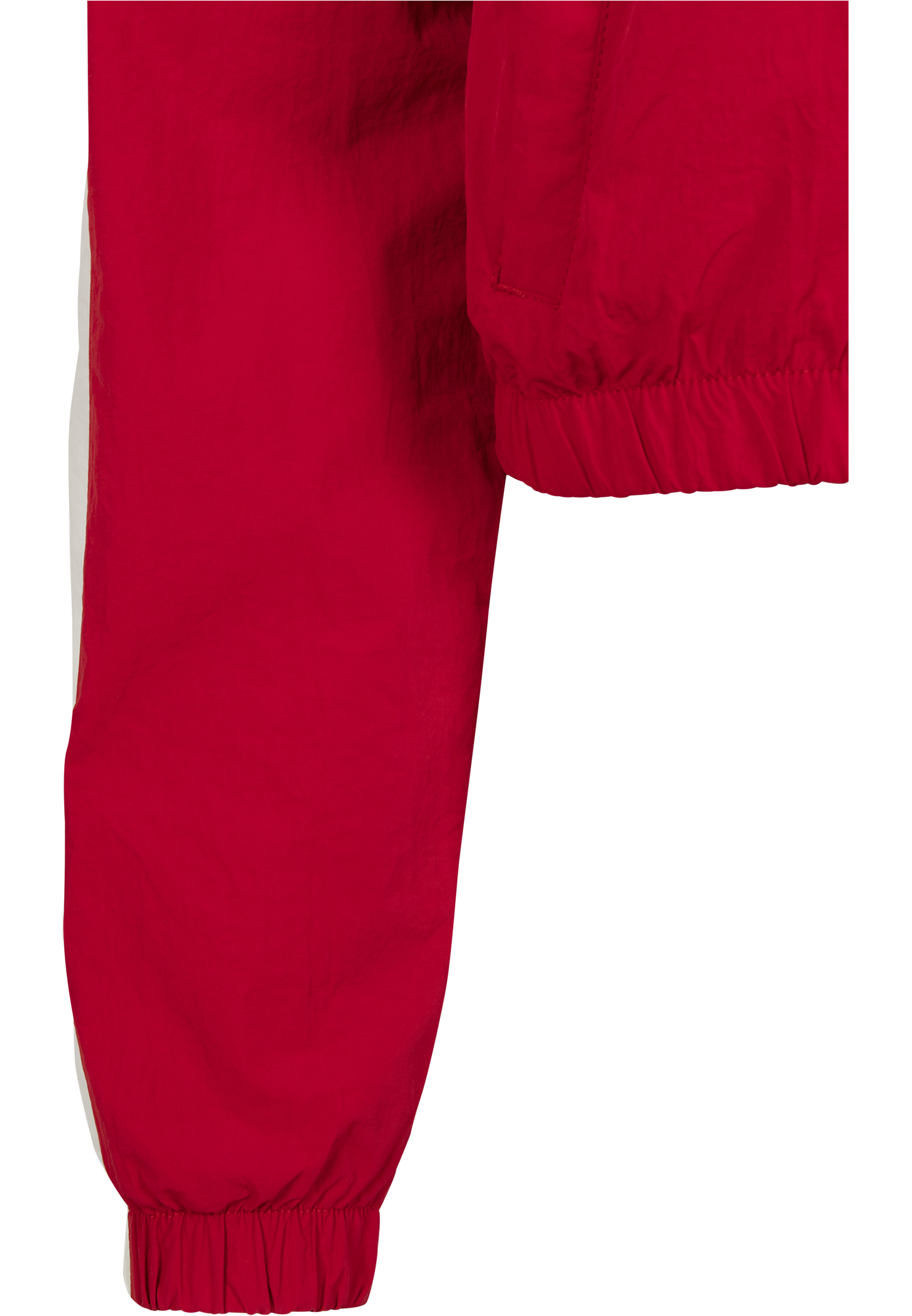 Ladies Short Striped Crinkle Track Jacket red/wht L - variant image 14