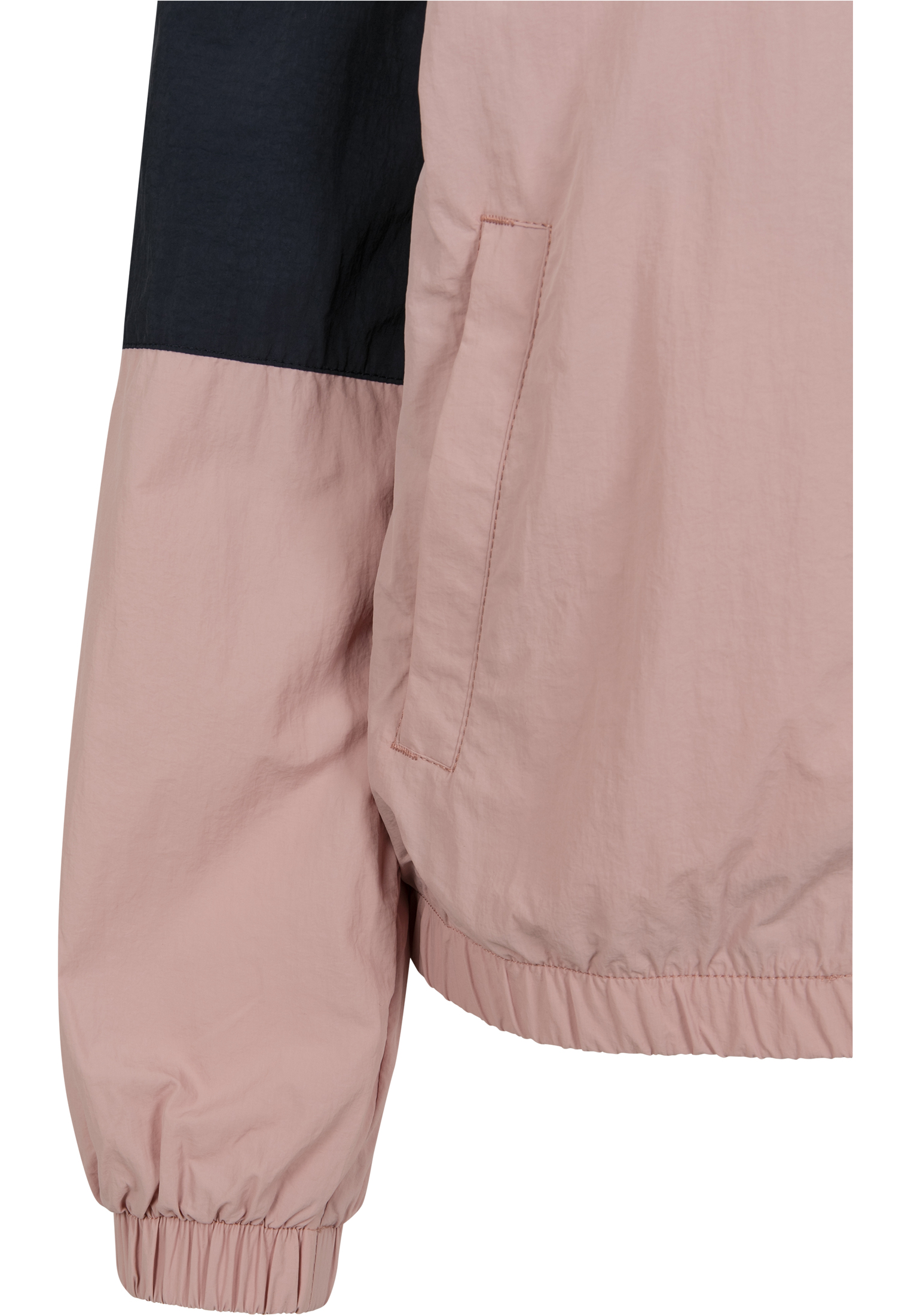 Ladies 3-Tone Crinkle Track Jacket darkrose/nvy/wht 3XL - variant image 10