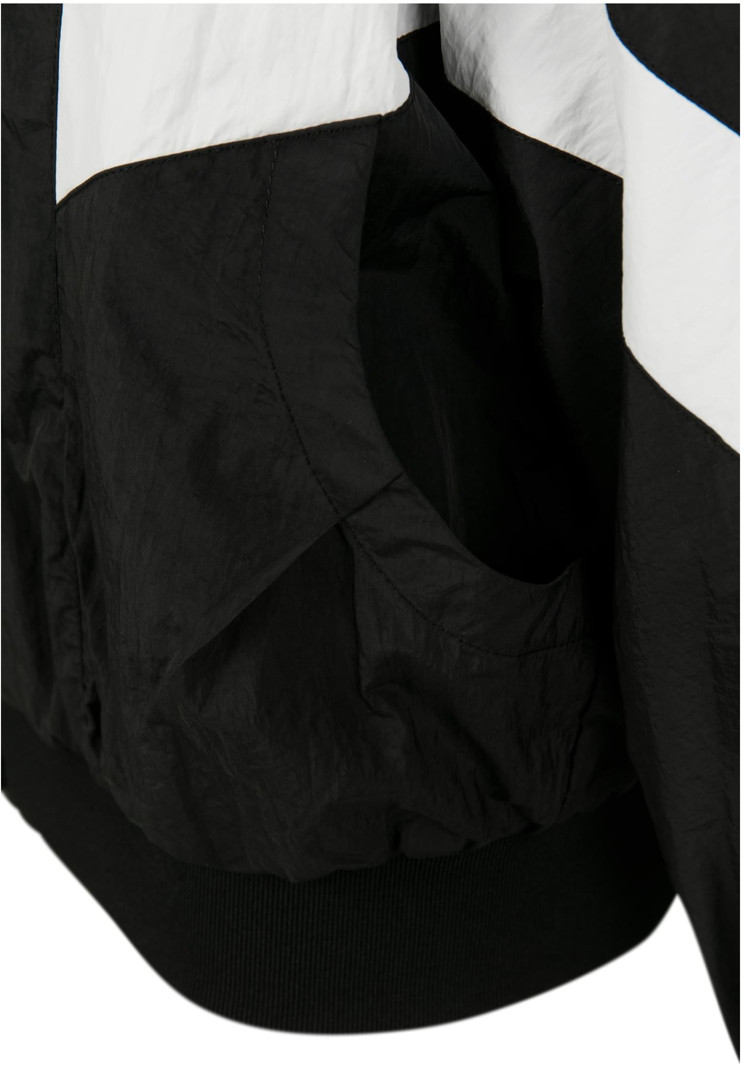 Ladies Crinkle Batwing Jacket blk/wht L - variant image 8