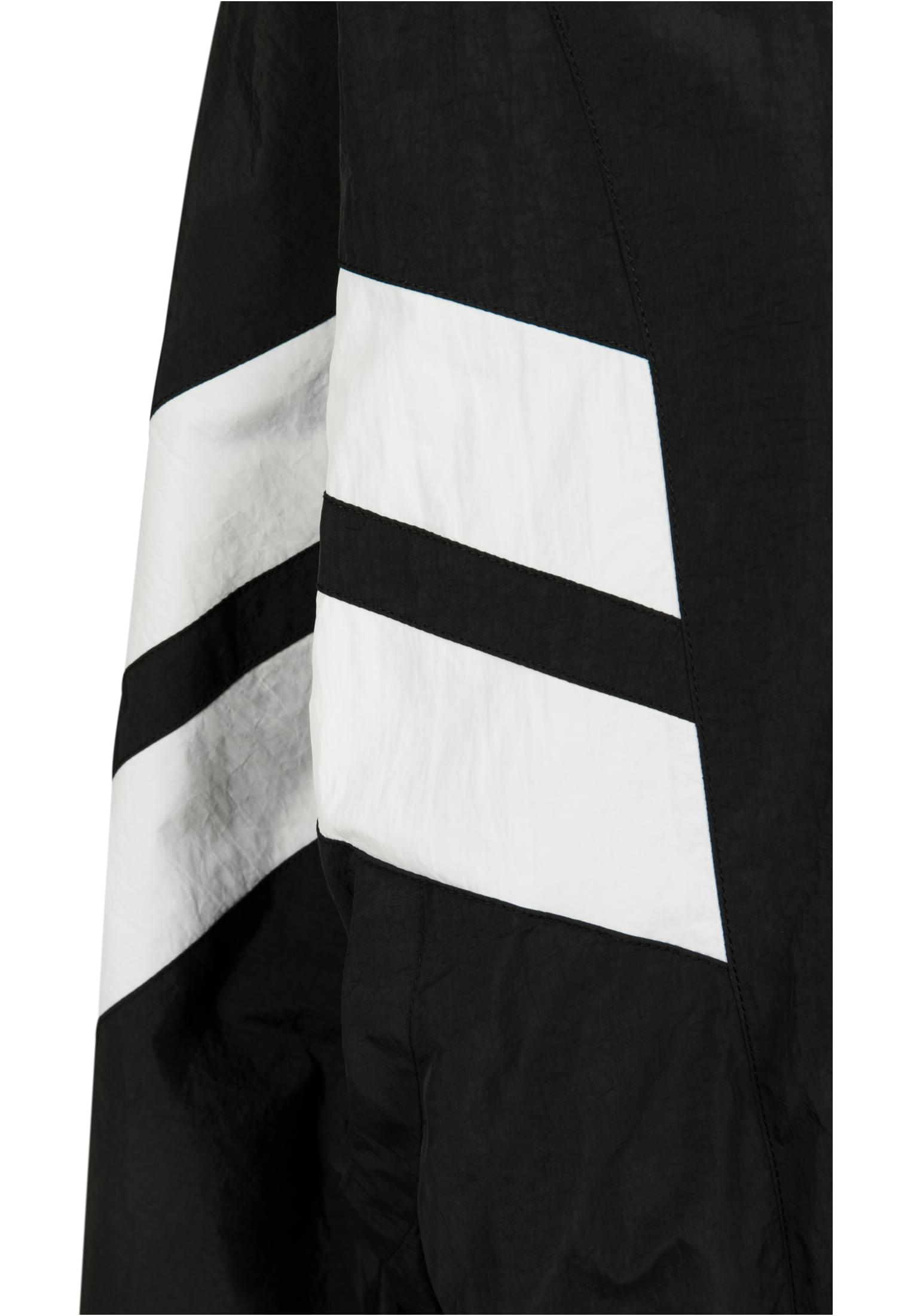 Ladies Crinkle Batwing Jacket blk/wht L - variant image 6