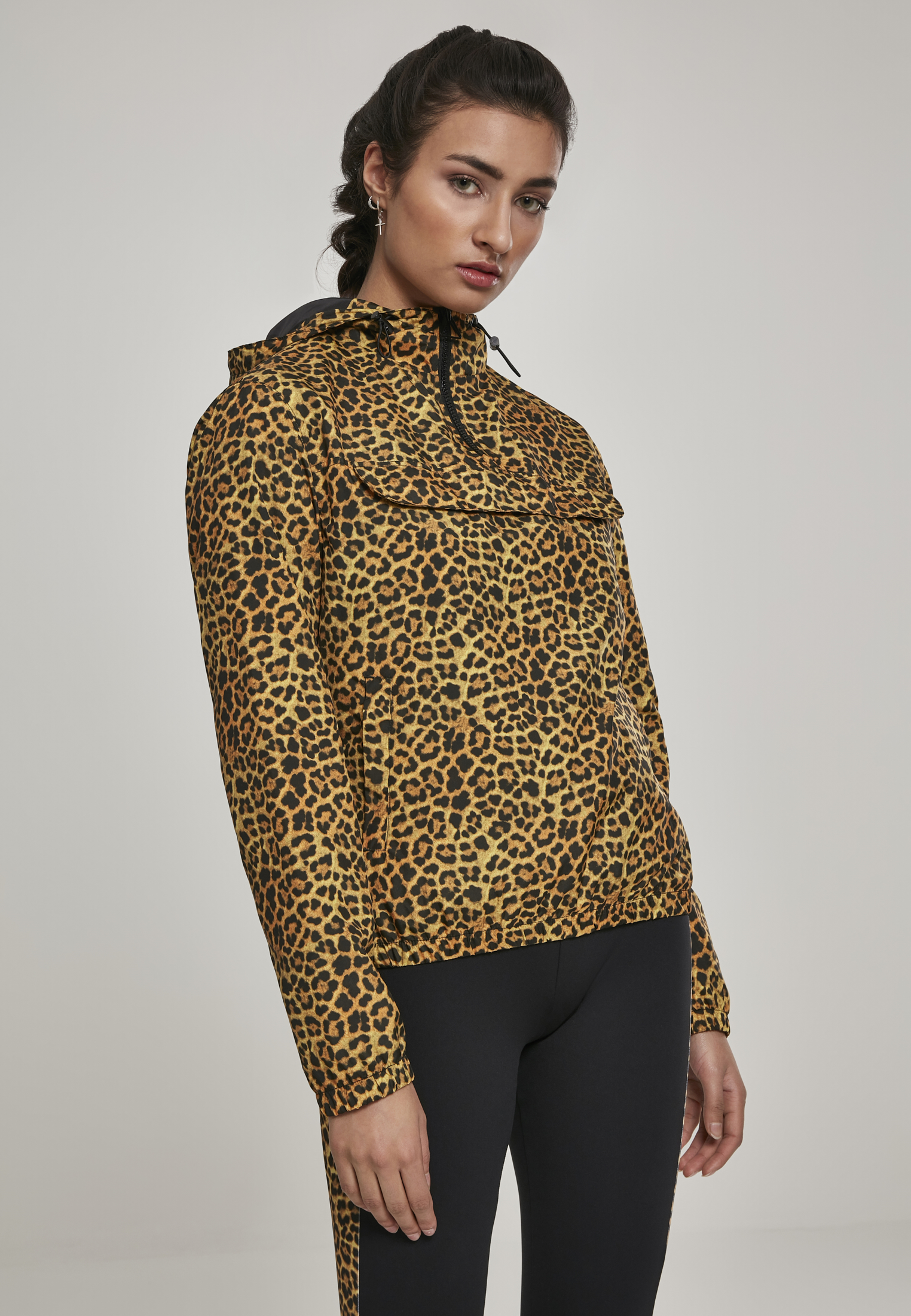 Ladies Pattern Pull Over Jacket leo L - variant image 1
