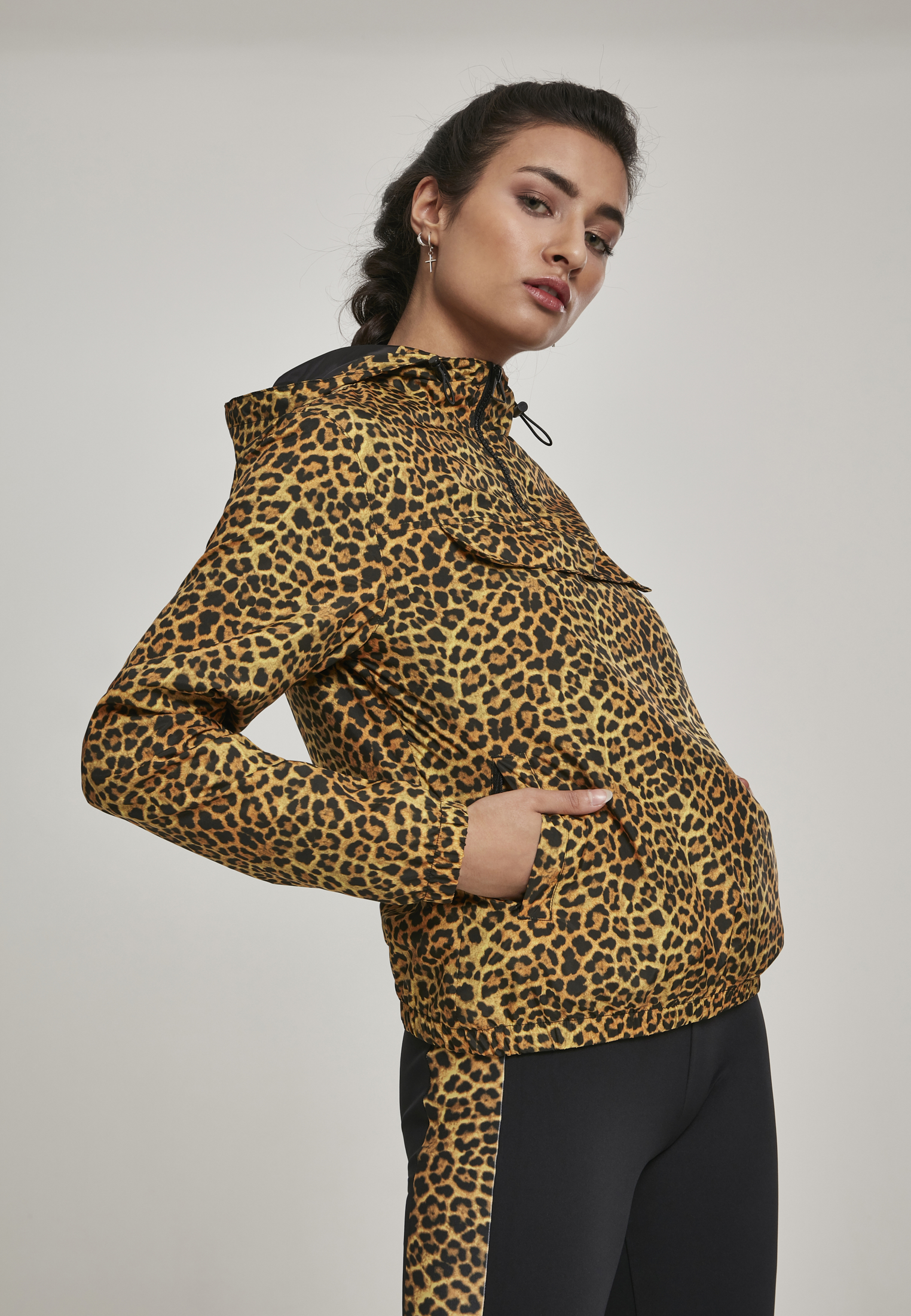 Ladies Pattern Pull Over Jacket leo L - variant image 5