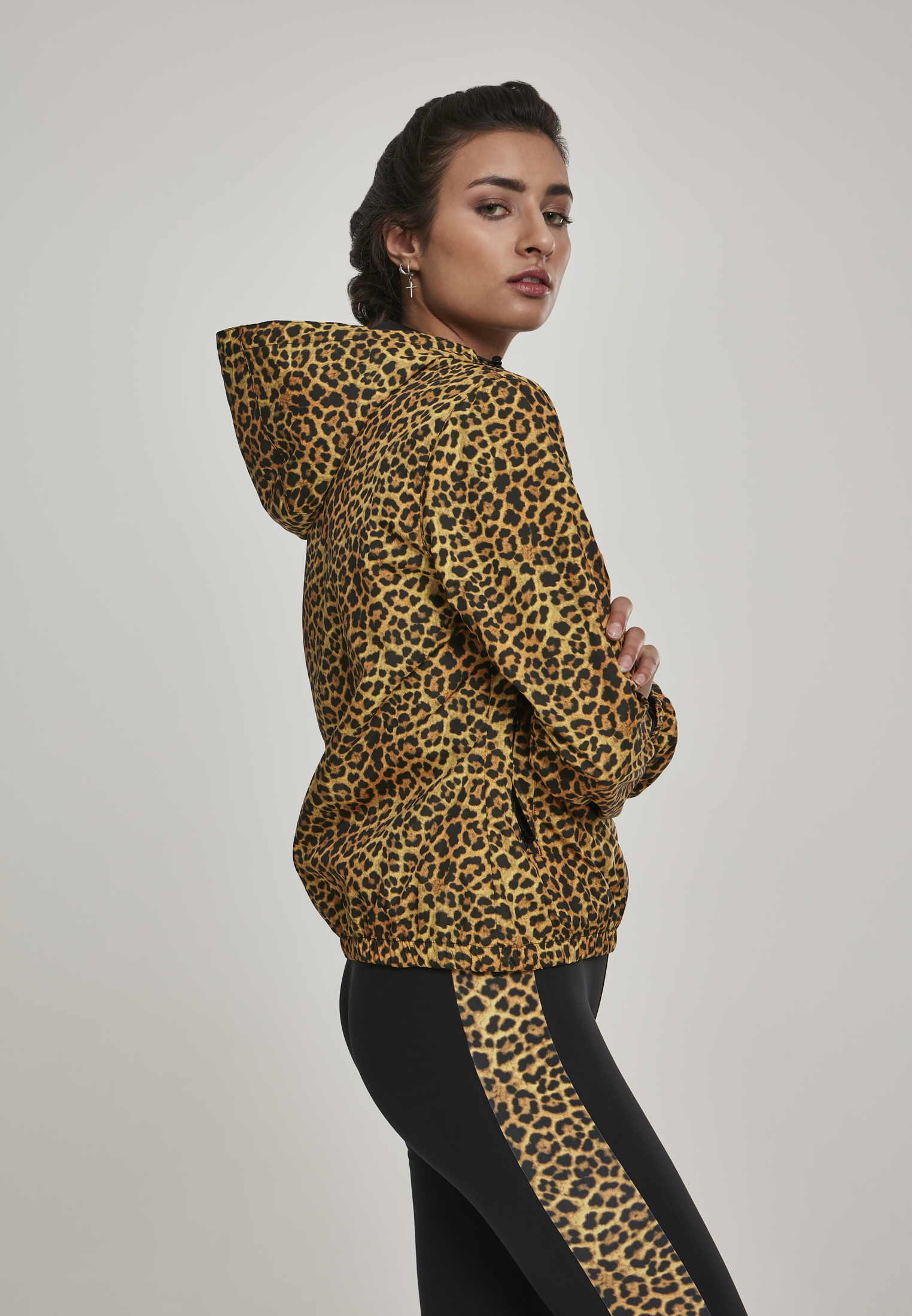 Ladies Pattern Pull Over Jacket leo L - variant image 4