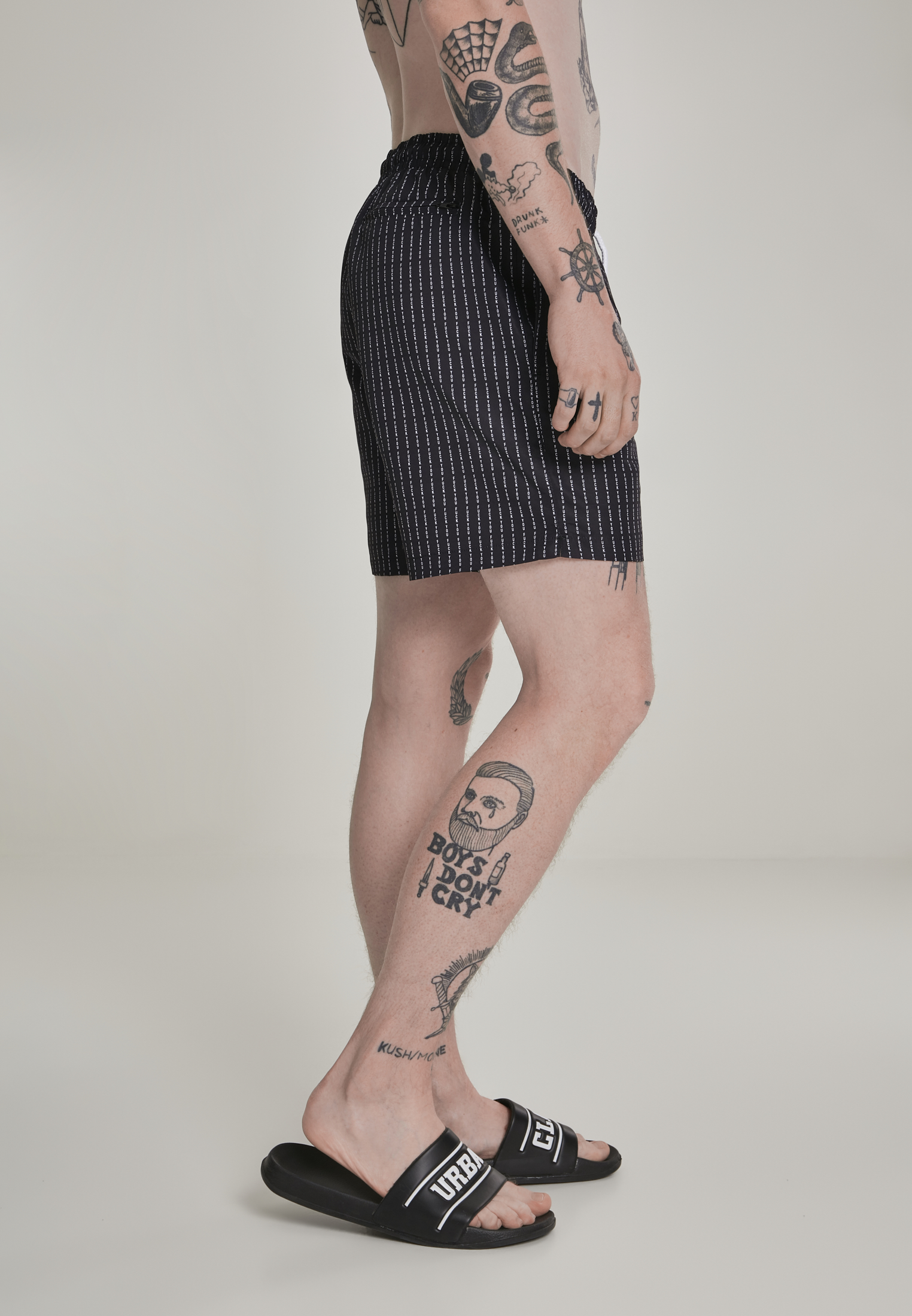 FuckYou Swimshorts nero L
 - variant image 3