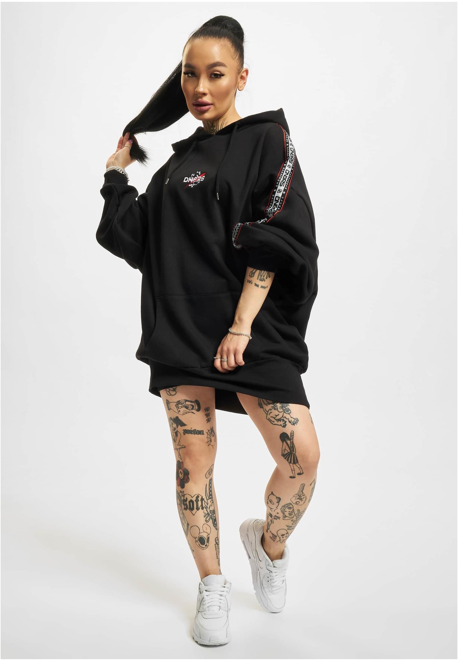 Dangerous DNGRS Pulsar Sweatdress - related product back image 2