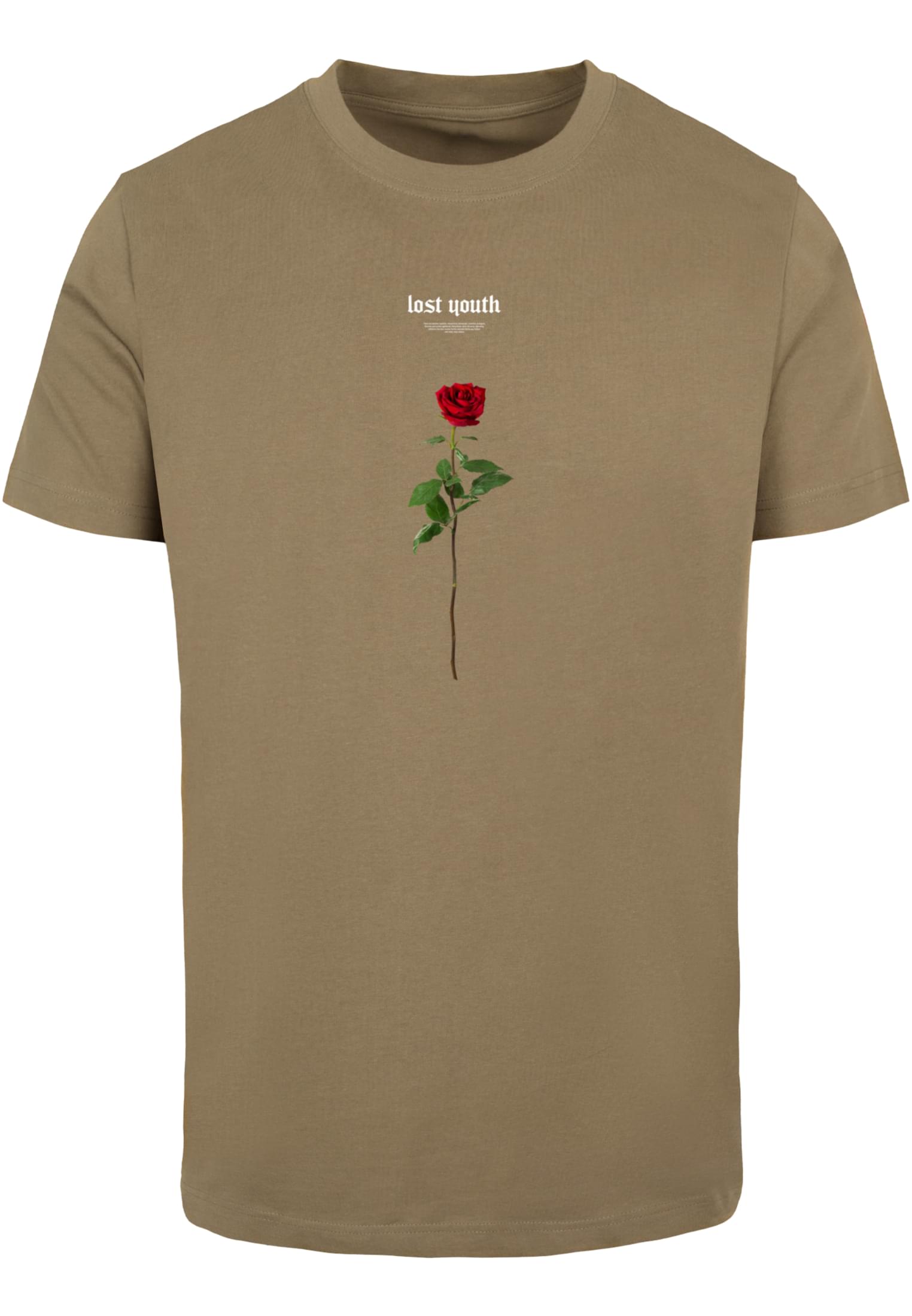 Lost Youth Rose Tee olive M - alternate variant 3
