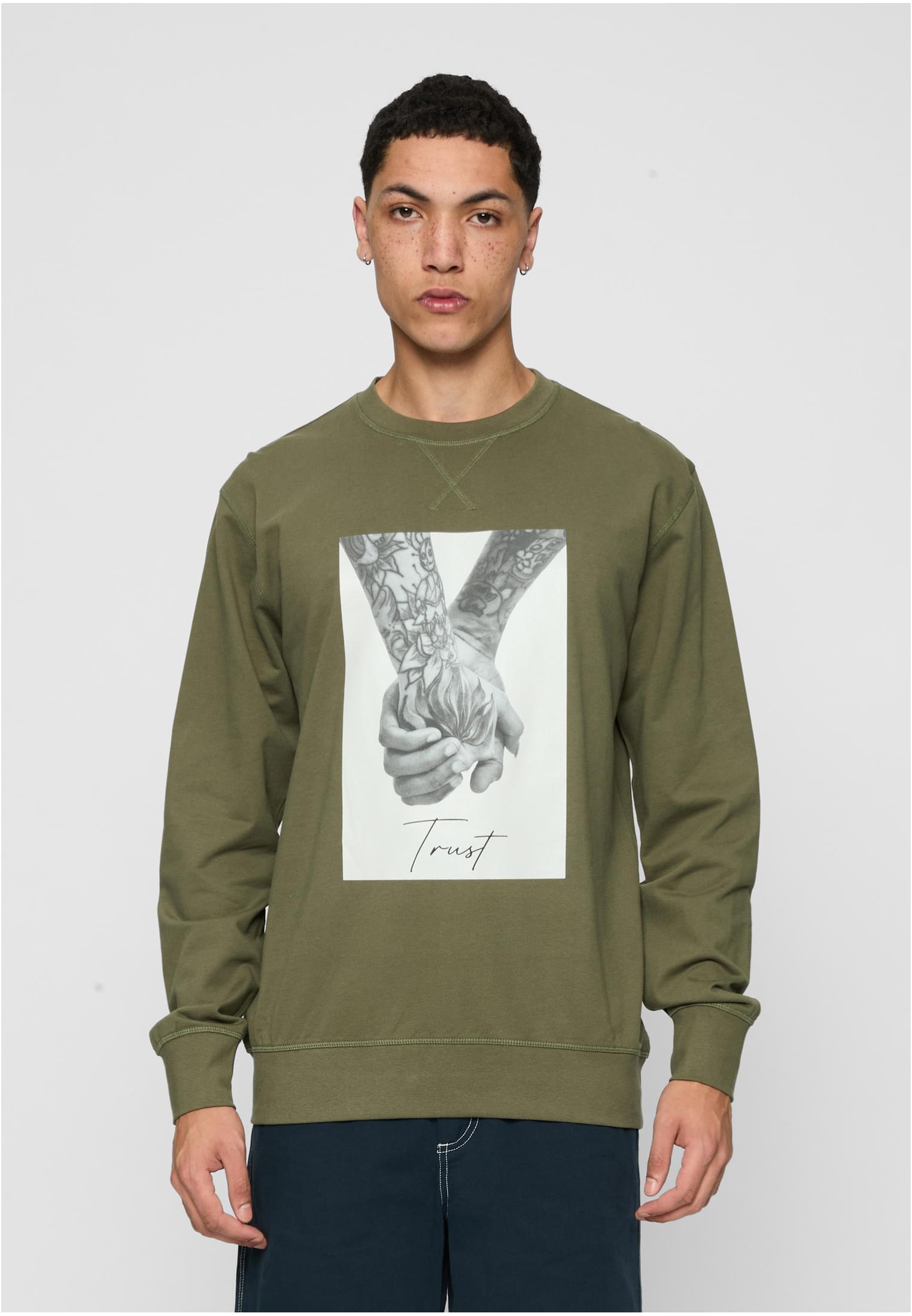Trust 2.0 Crewneck olive L - alternate variant 3