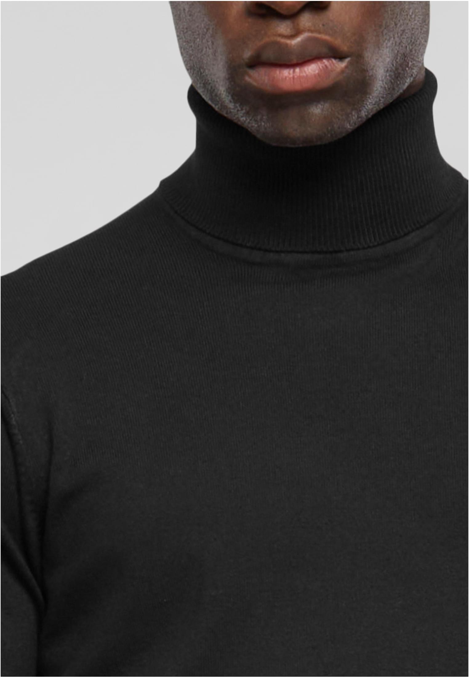 pull col roulé tricoté noir 3XL
 - variant image 4
