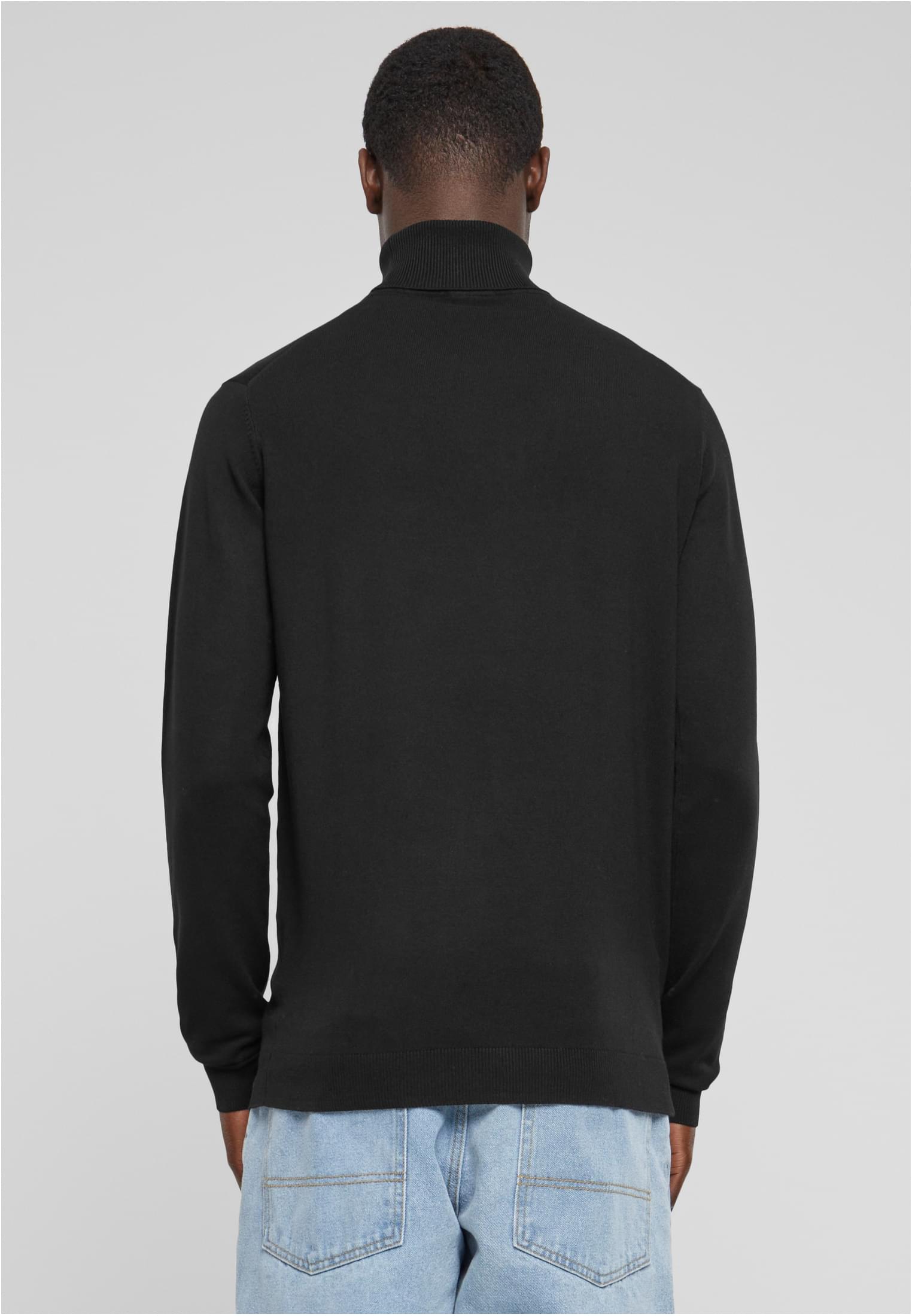 pull col roulé tricoté noir 3XL
 - variant image 2