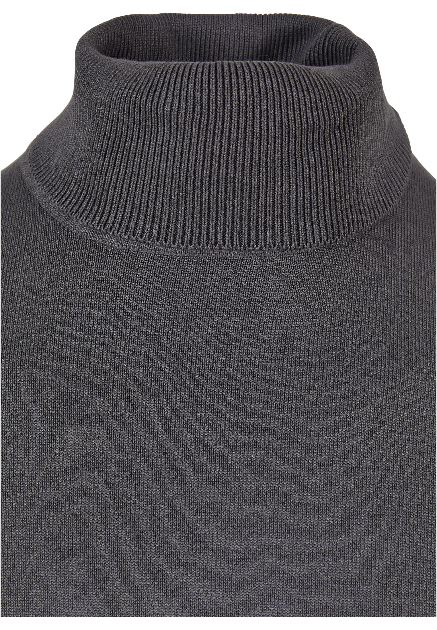 Knitted Turtleneck Sweater darkgrey 3XL - variant image 7