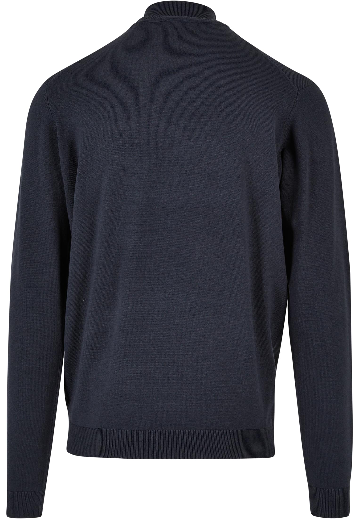 Suéter de cuello alto de punto azul marino 3XL
 - variant image 6
