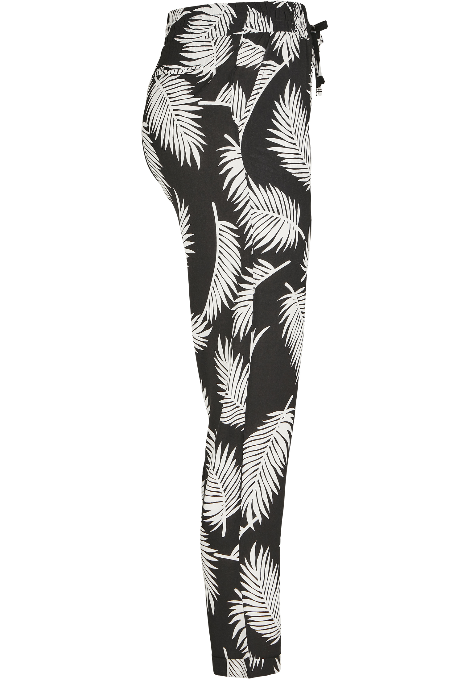 Ladies Elastic Waist AOP Pants frond 3XL - variant image 8