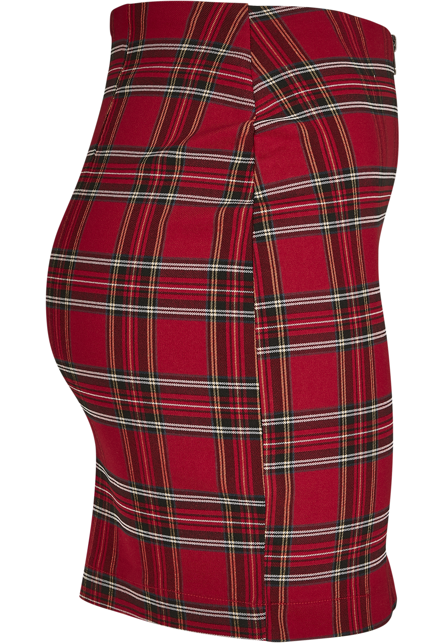 Ladies Short Checker Skirt red/blk L - variant image 8