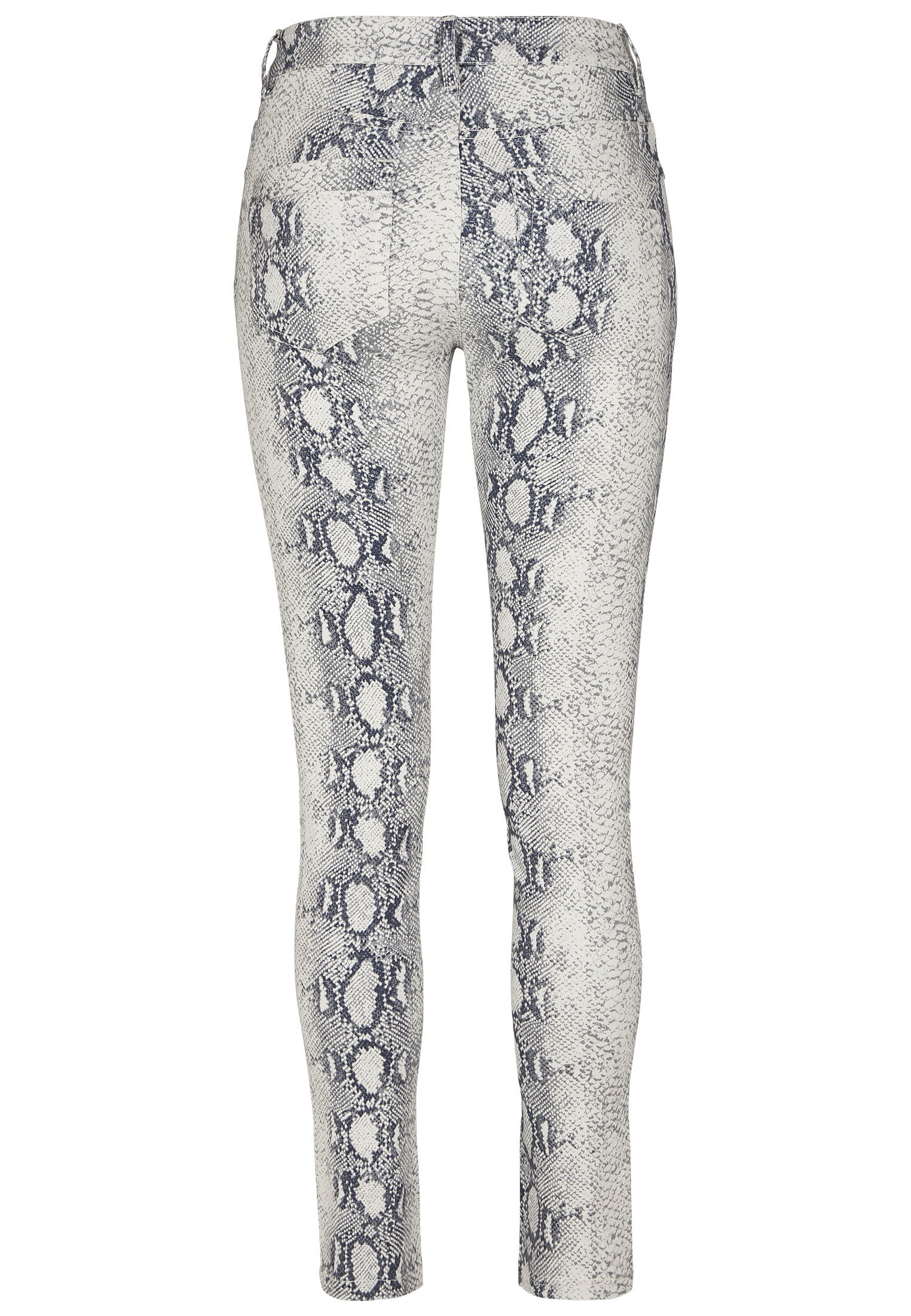 Ladies Animal Stretch Twill Skinny Pants offwhite snake 26 - variant image 8