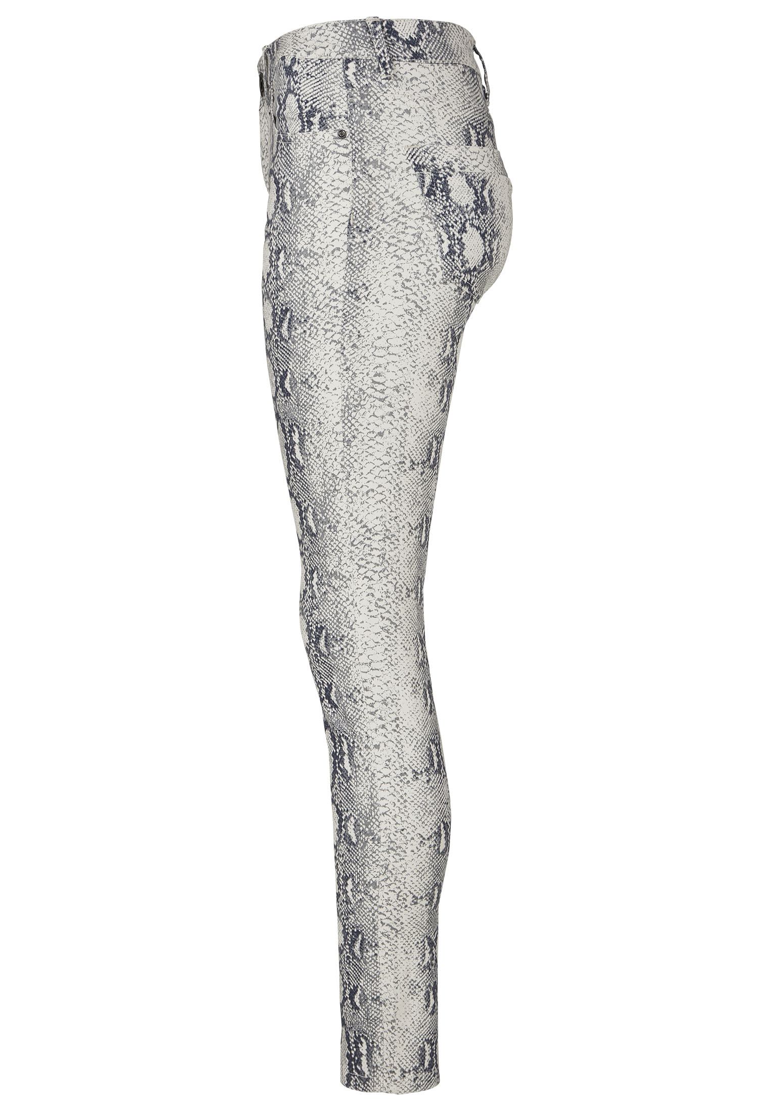Ladies Animal Stretch Twill Skinny Pants offwhite snake 26 - variant image 9