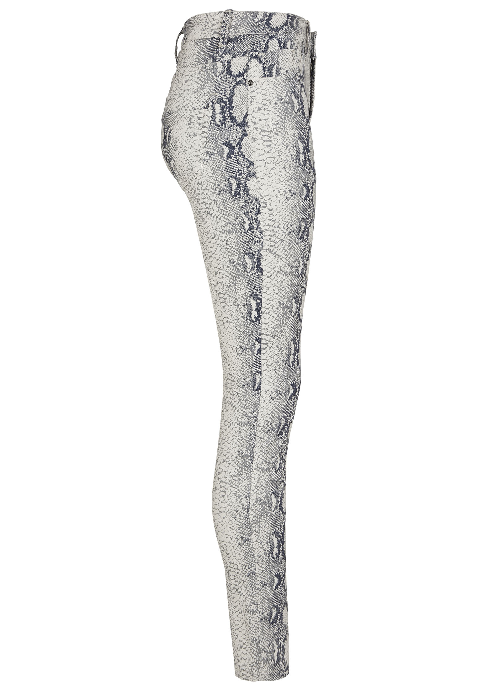 Ladies Animal Stretch Twill Skinny Pants offwhite snake 26 - variant image 10