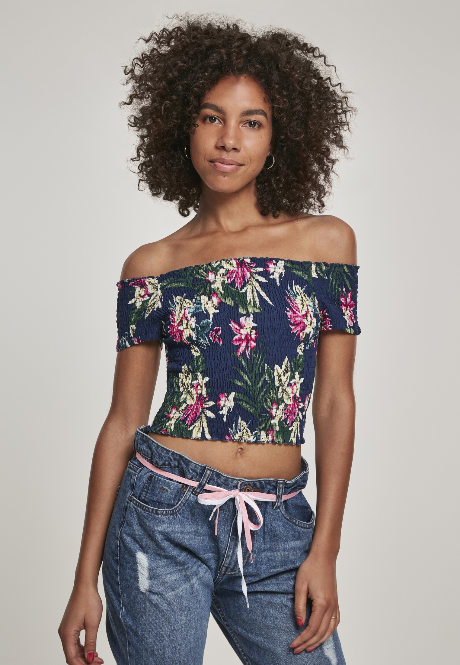 Femmes AOP Tee Smoke fleur L
 - variant image 4