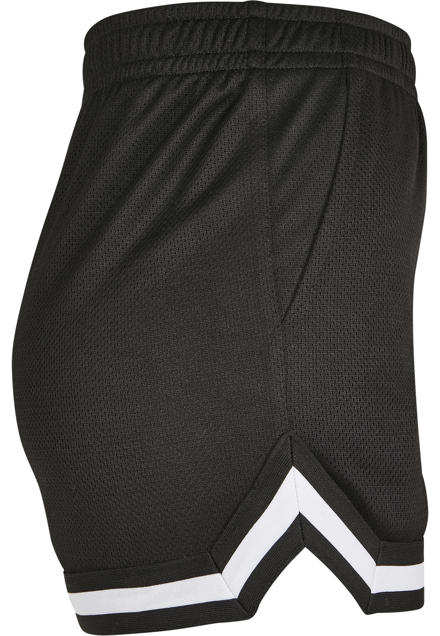 Ladies Stripes Mesh Hot Pants black 3XL - variant image 8
