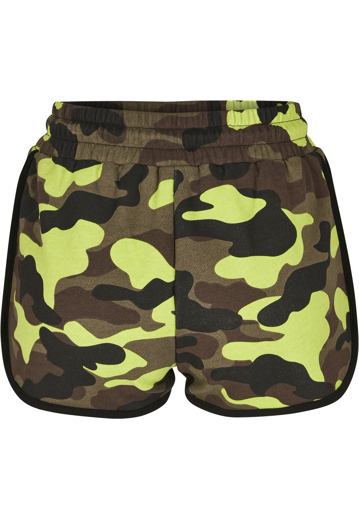 Ladies Printed Camo Hot Pants frozenyellow camo 3XL - variant image 7
