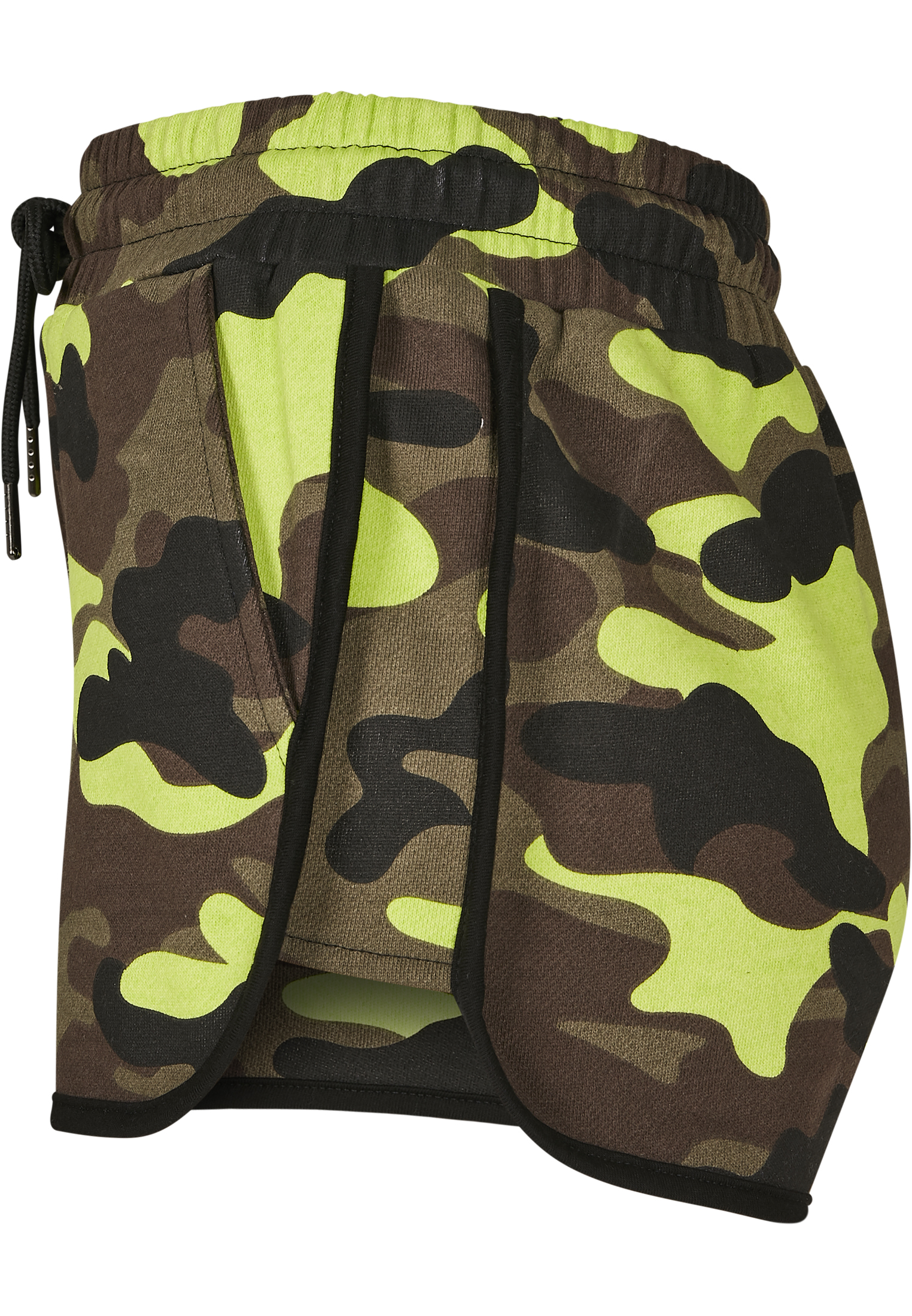 Ladies Printed Camo Hot Pants frozenyellow camo 3XL - variant image 6