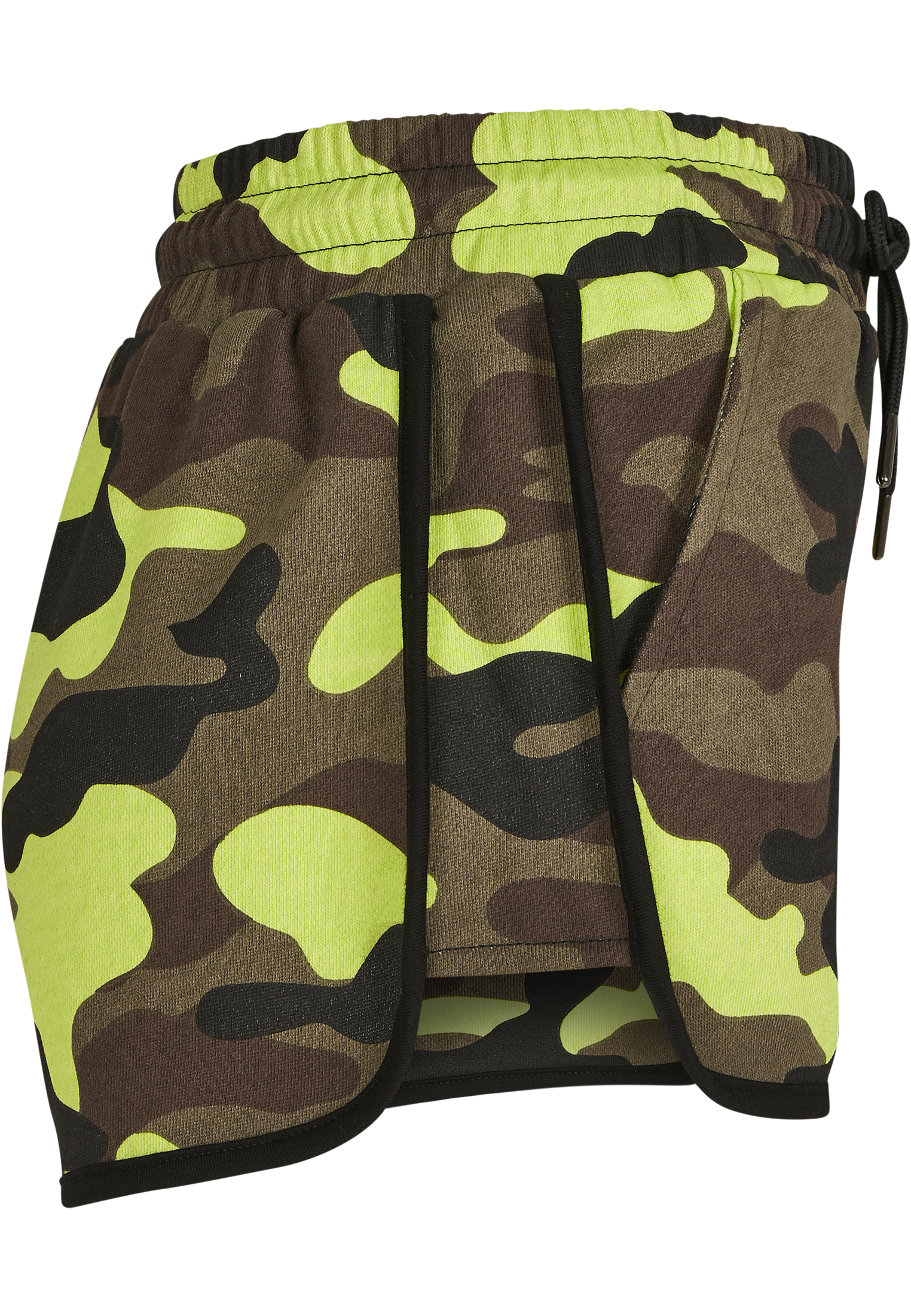 Ladies Printed Camo Hot Pants frozenyellow camo 3XL - variant image 8