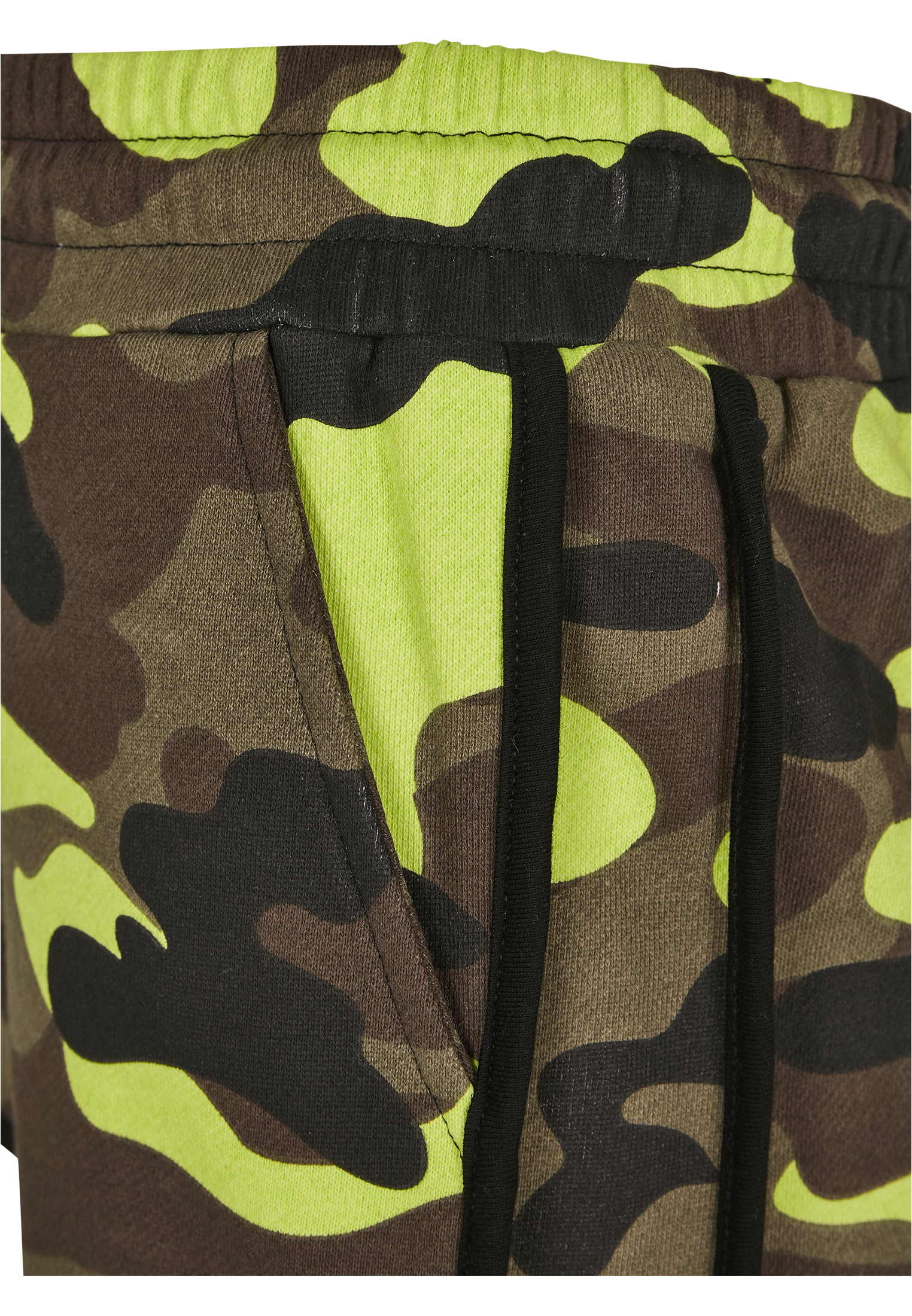 Ladies Printed Camo Hot Pants frozenyellow camo 3XL - variant image 10