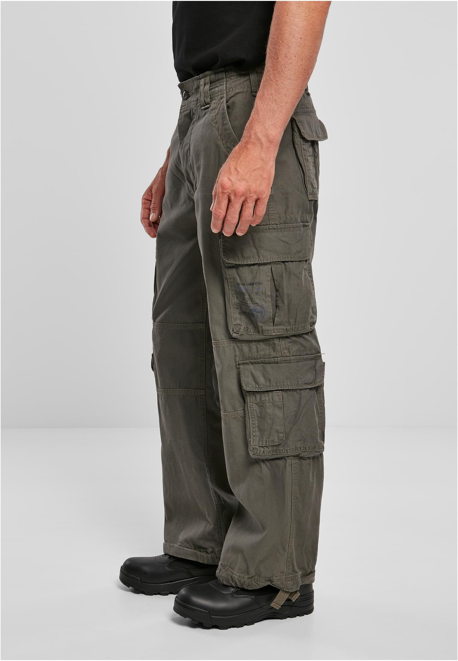 Pantalones de carga vintage color oliva 3XL
 - variant image 1