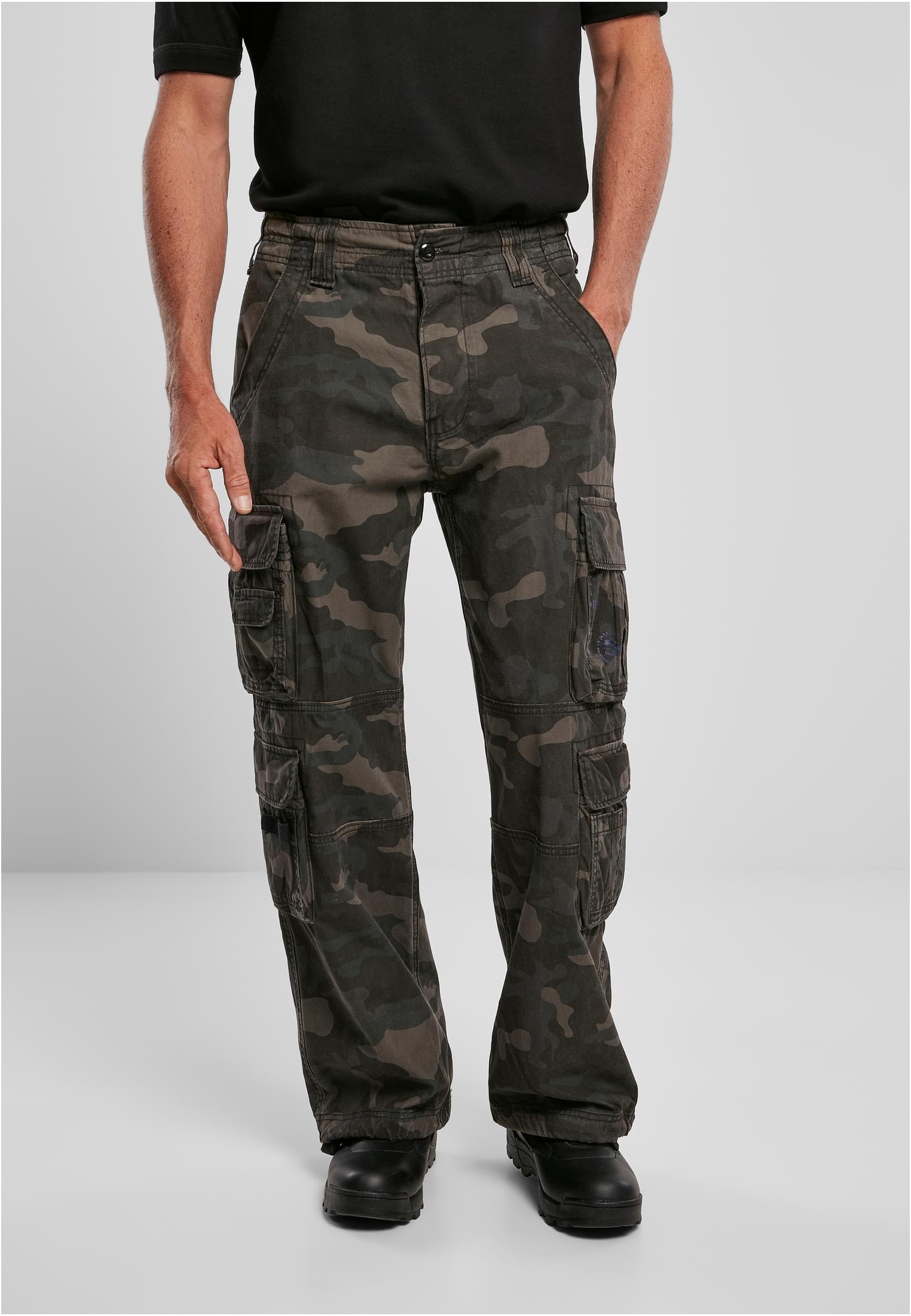 Pantalones de carga vintage color camuflaje oscuro 3XL
 - alternate variant 6