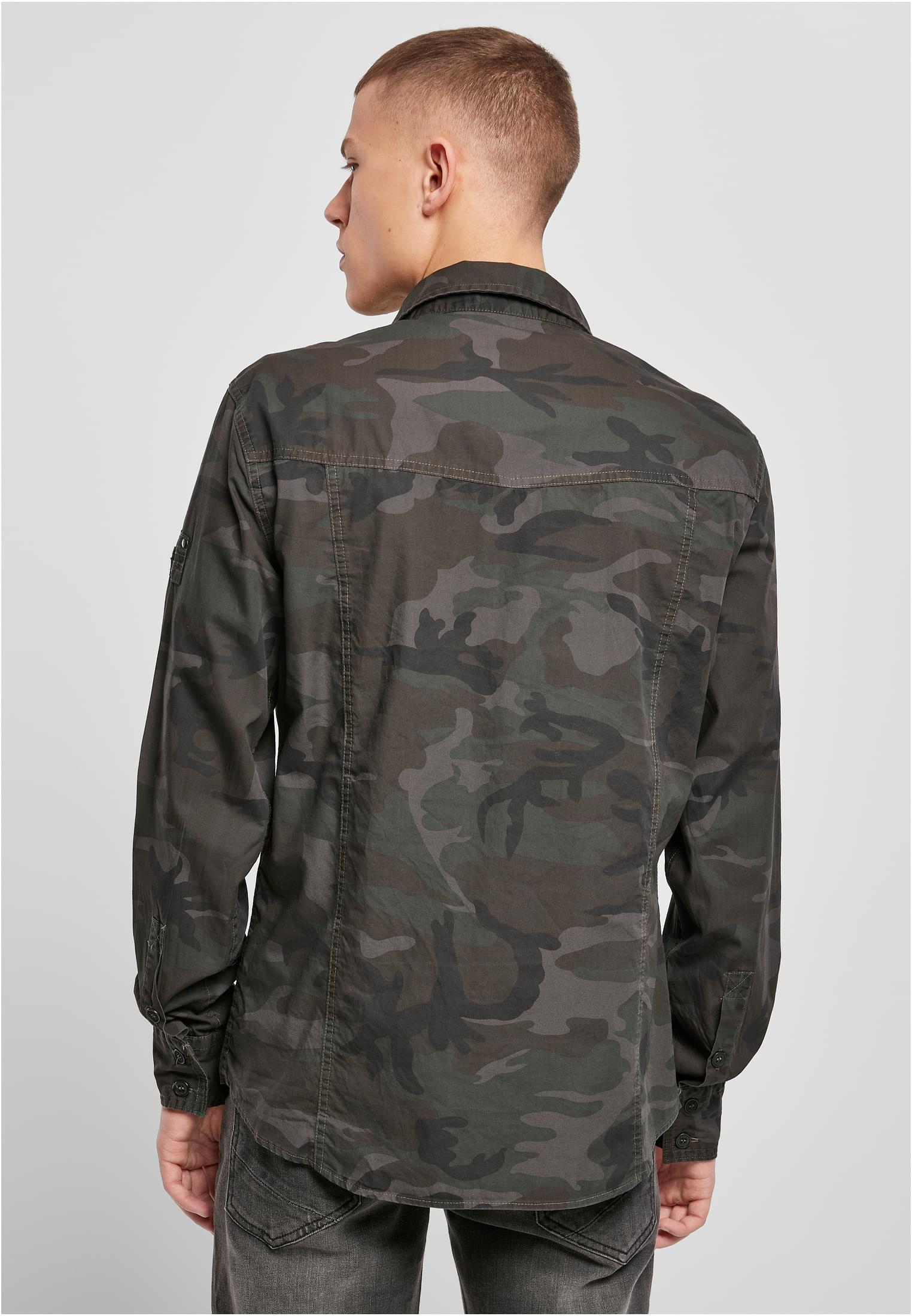 Camiseta Trabajador Delgado camuflaje oliva 3XL
 - variant image 2