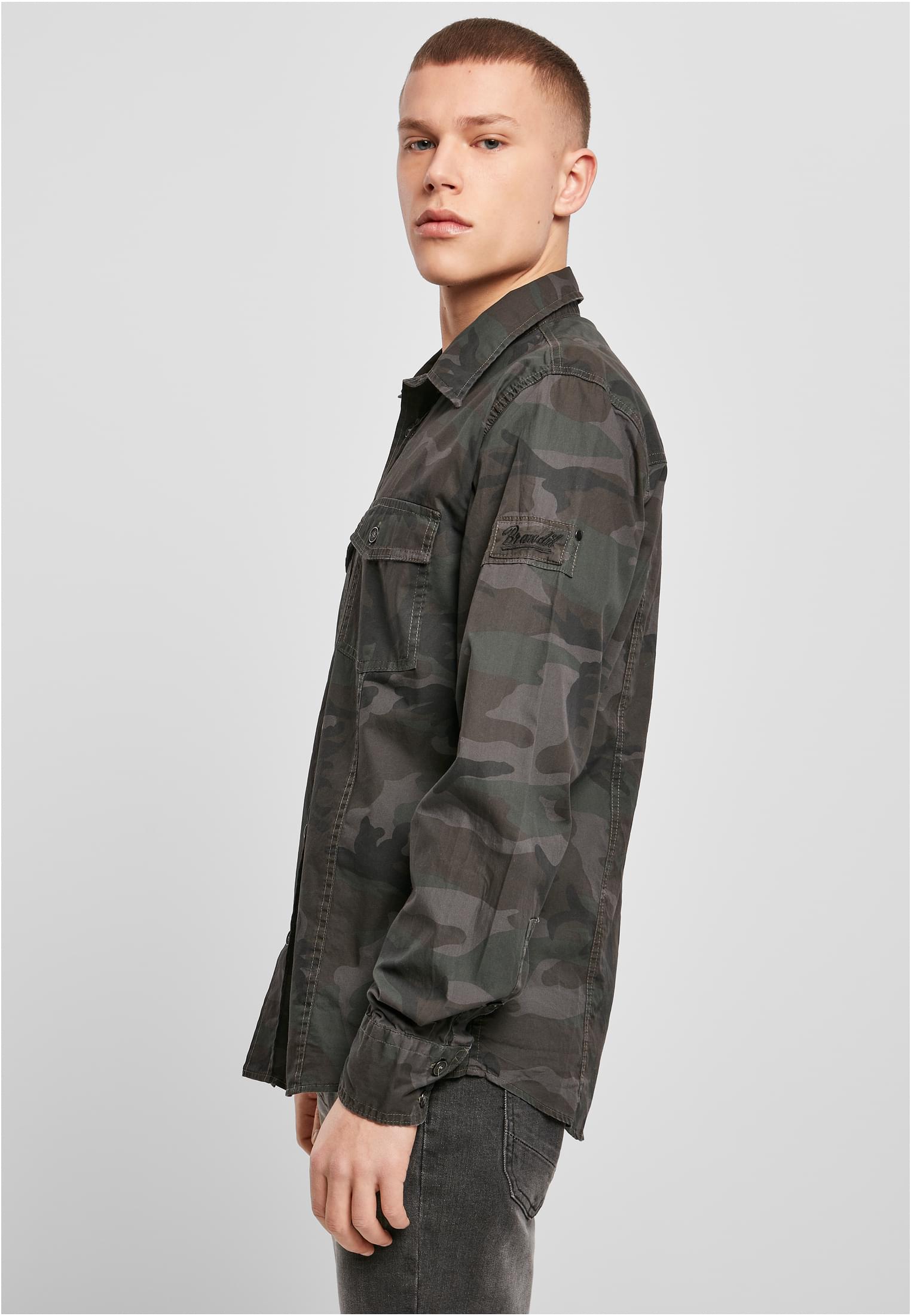 Camiseta Trabajador Delgado camuflaje oliva 3XL
 - variant image 1