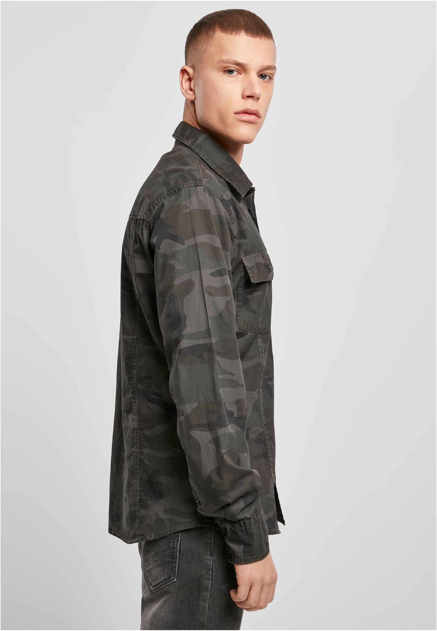 Camiseta Trabajador Delgado camuflaje oliva 3XL
 - variant image 3