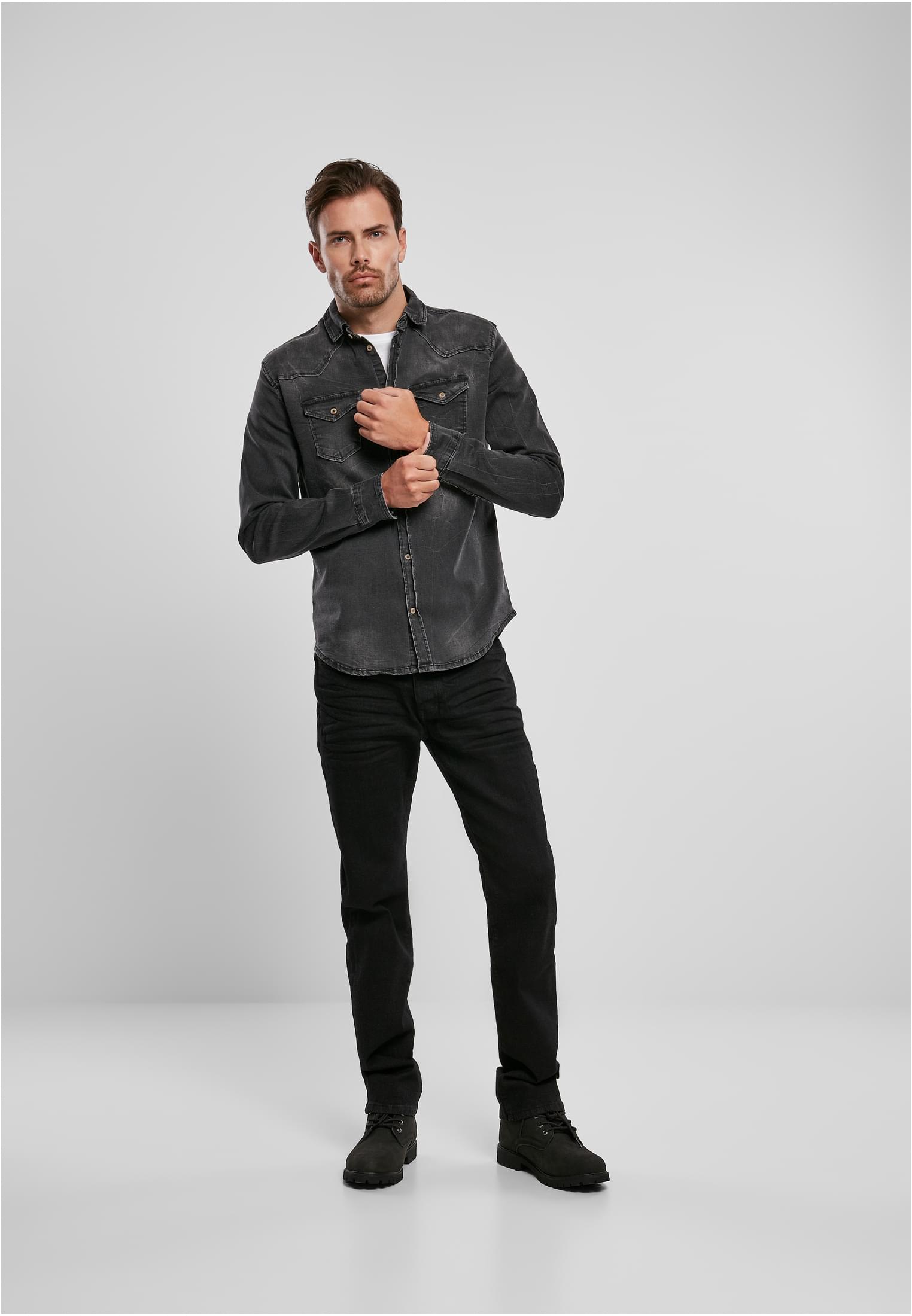 Riley Camisa de Denim negra 3XL
 - variant image 4