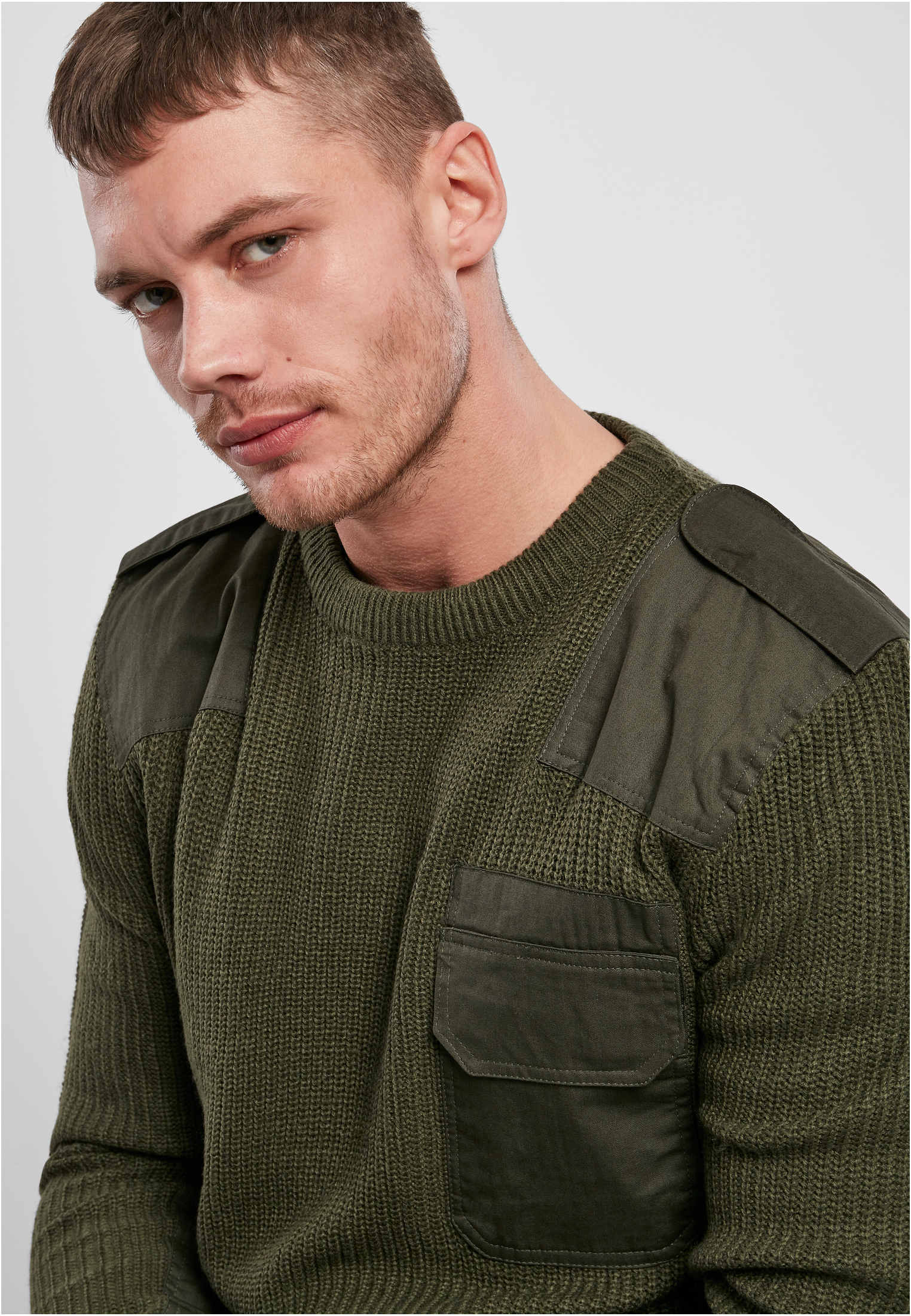Sudadera militar color verde oliva 3XL
 - variant image 4
