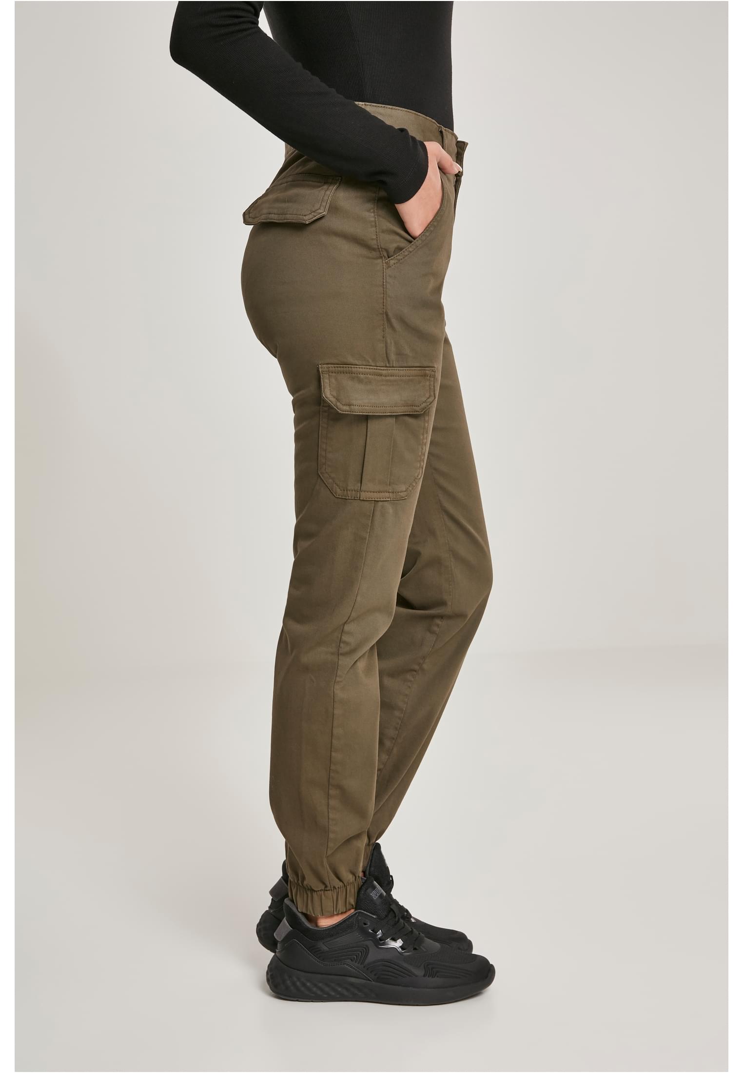 レディース ハイウエスト カーゴパンツ オリーブ 26
 - variant image 3