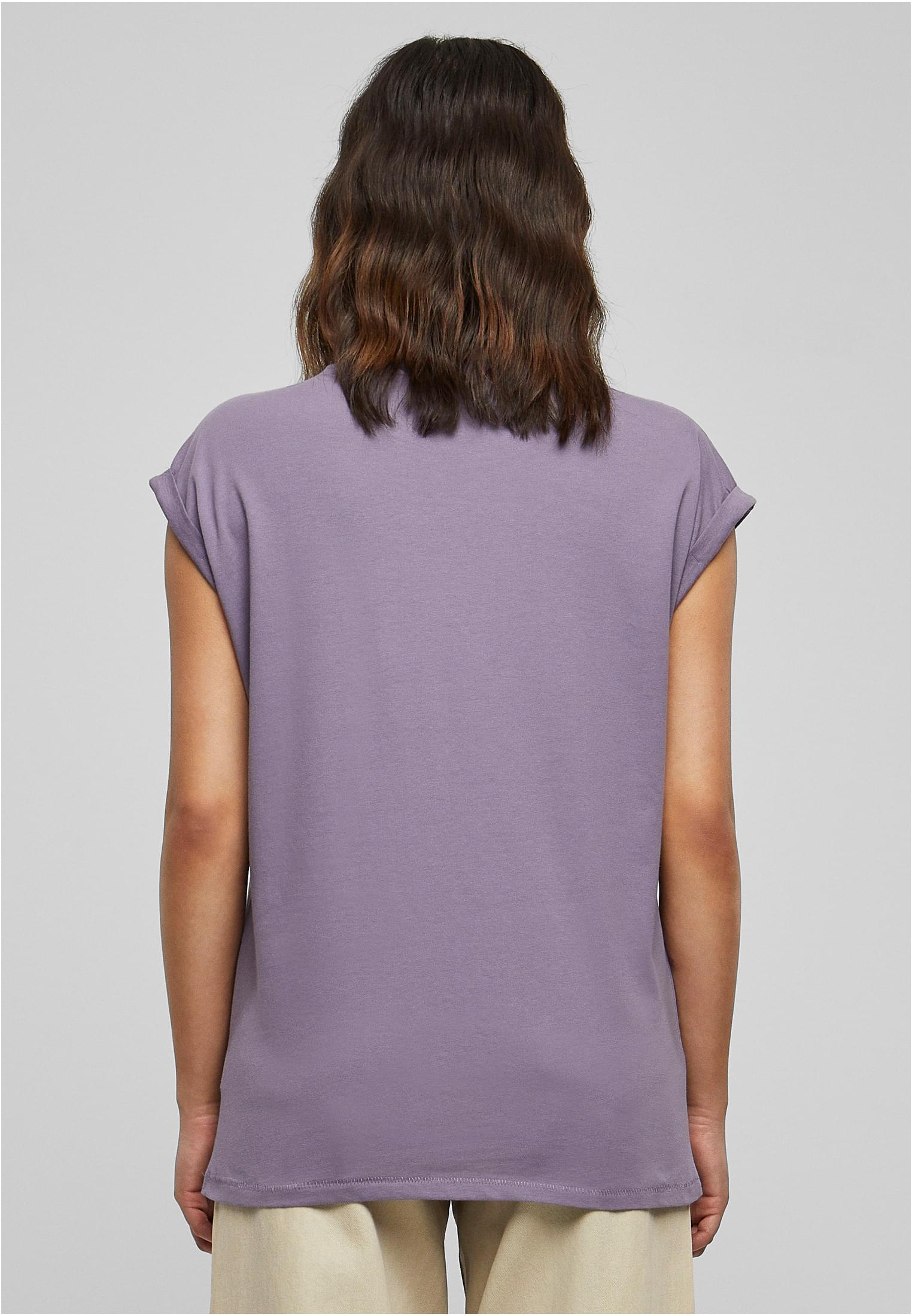 Frauen Verlängerter Schulter T-Shirt dustypurple 3XL
 - variant image 2