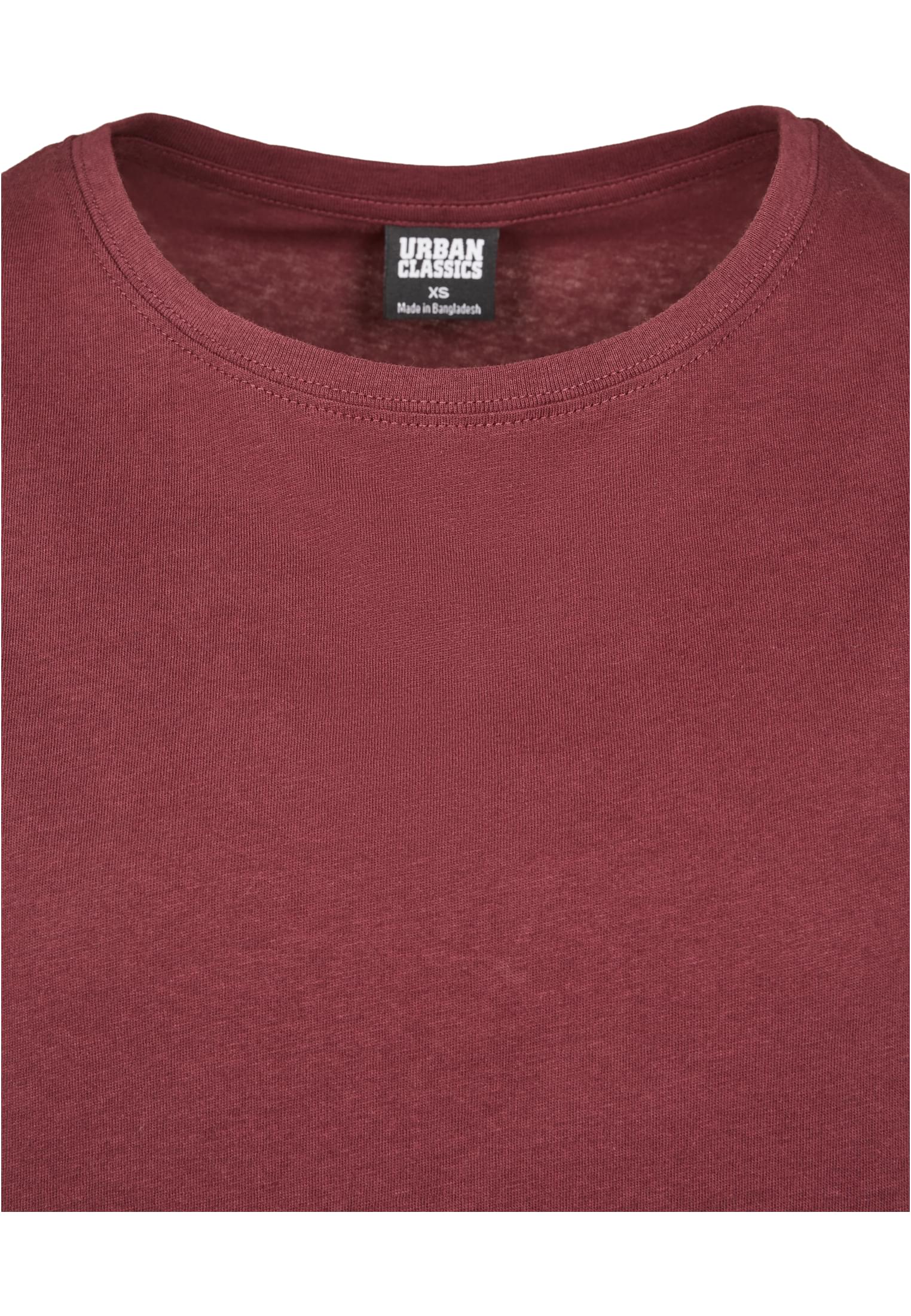 レディース エクステンデッドショルダーTシャツ 赤ワイン 3XL
 - variant image 7