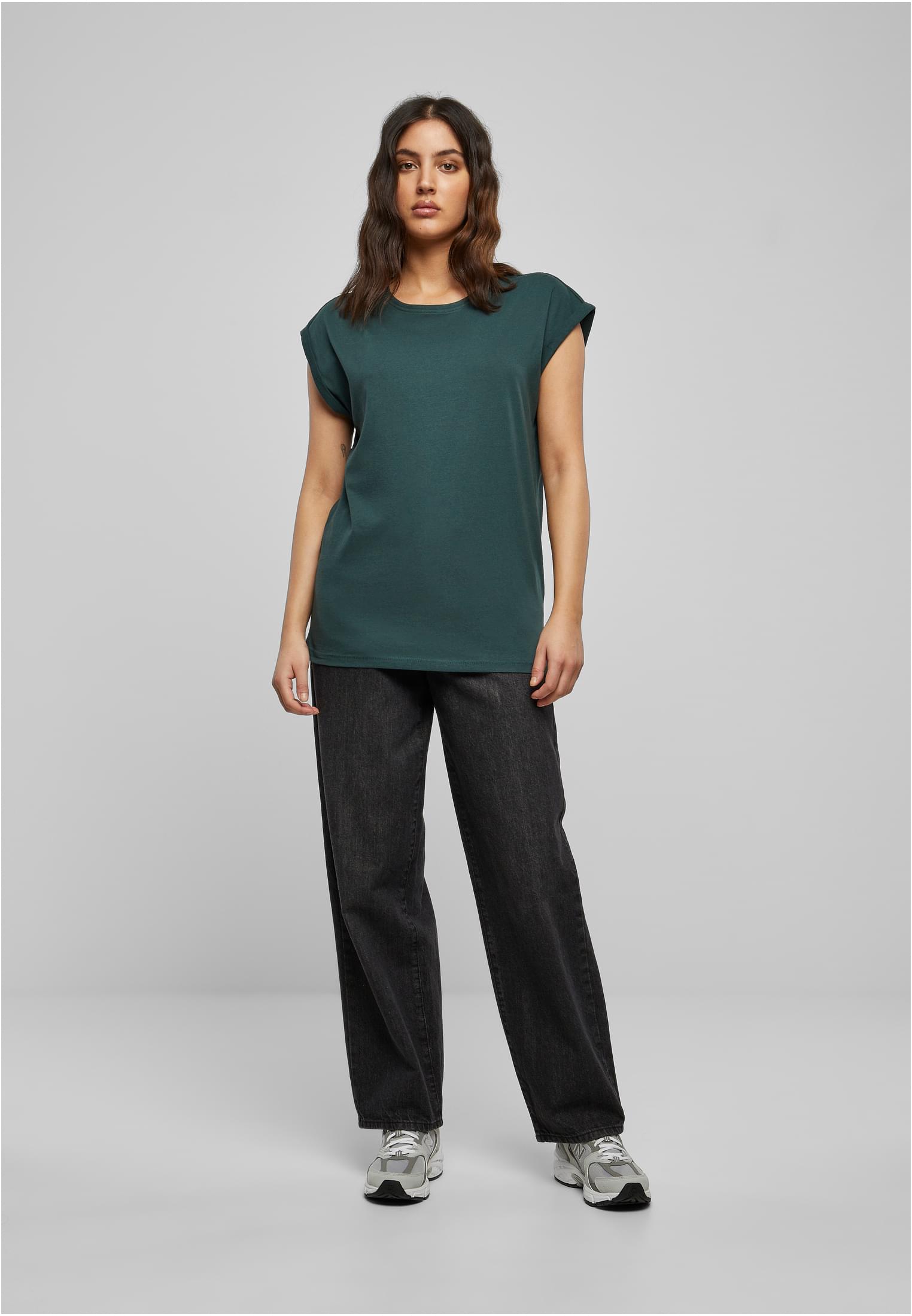 Ladies Extended Shoulder Tee bottlegreen 3XL
 - variant image 4