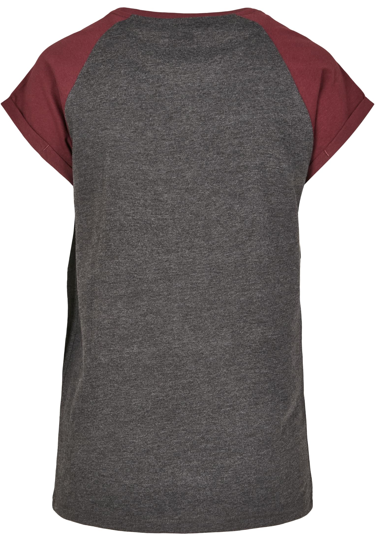 T-shirt contrast raglan femme 3XL gris/vin
 - variant image 6