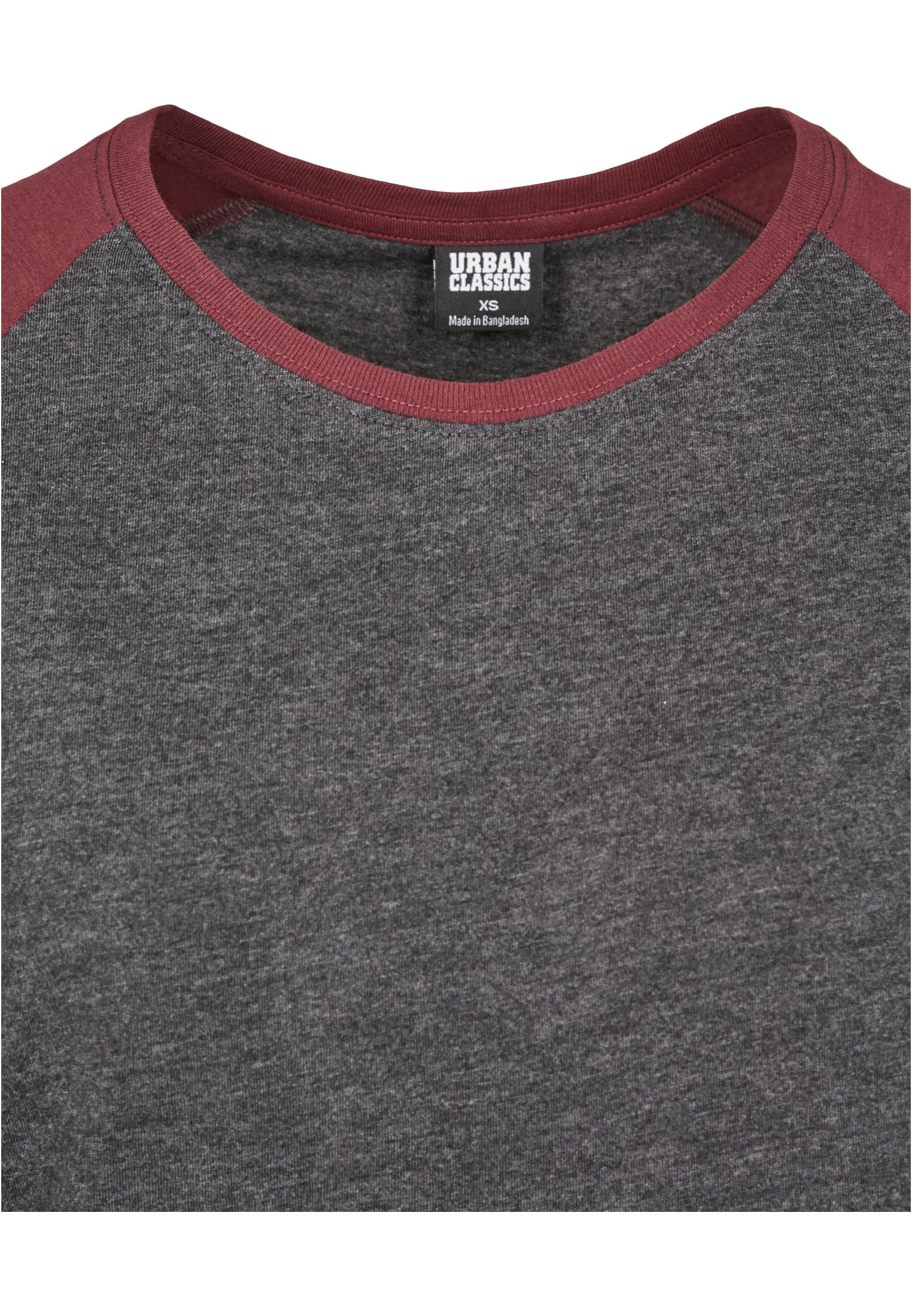 T-shirt contrast raglan femme 3XL gris/vin
 - variant image 7