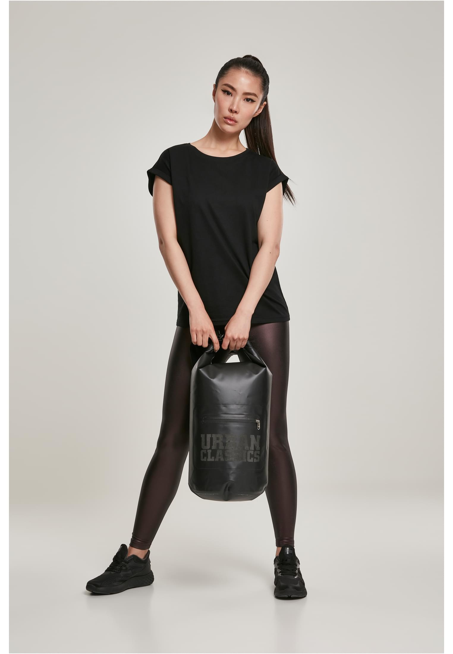Femmes T-shirt Longue Épaules Organique Étendu Noir 3XL
 - variant image 4