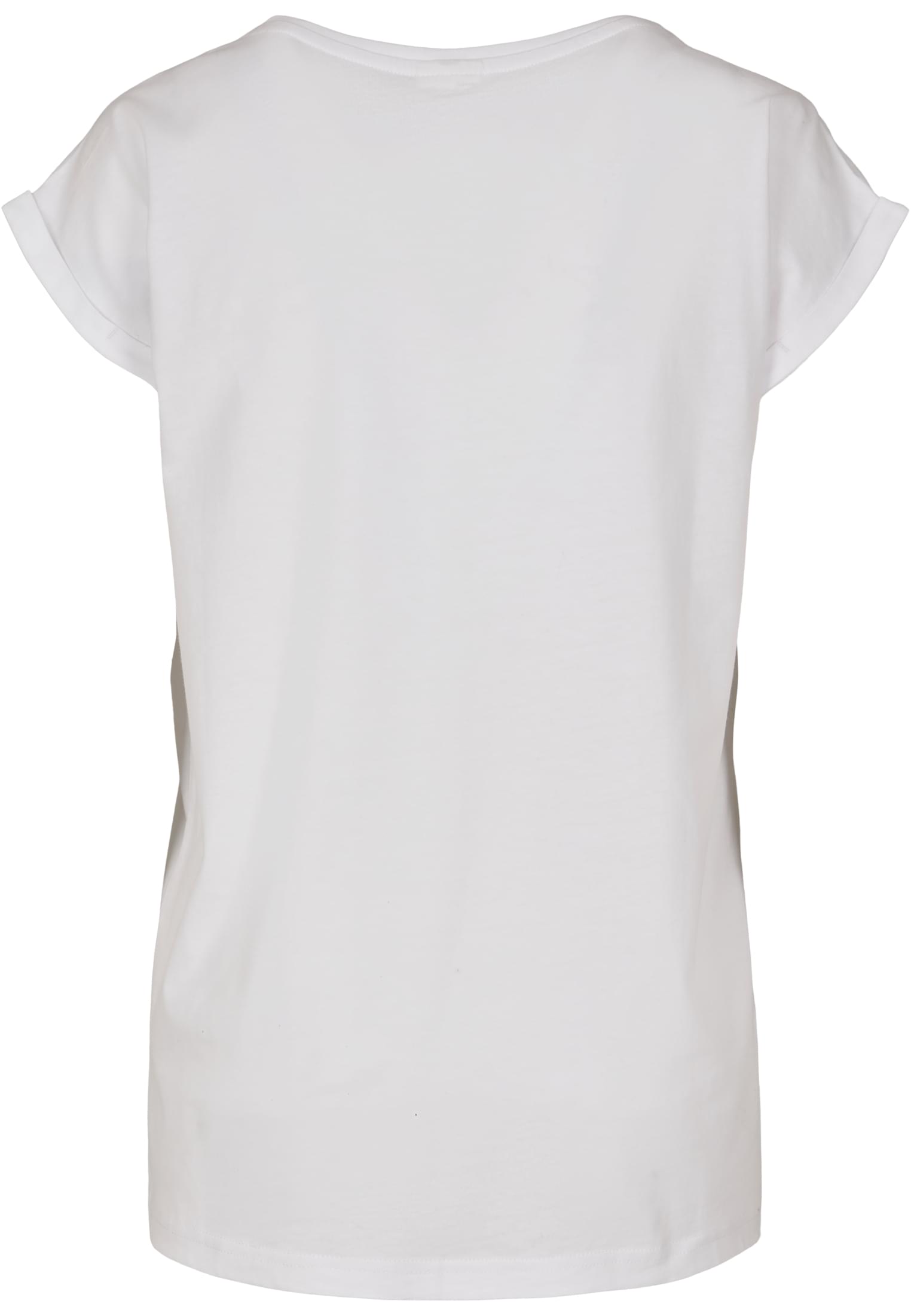 Mujeres Camiseta Amplia Hombro Orgánica Blanca 3XL
 - variant image 7