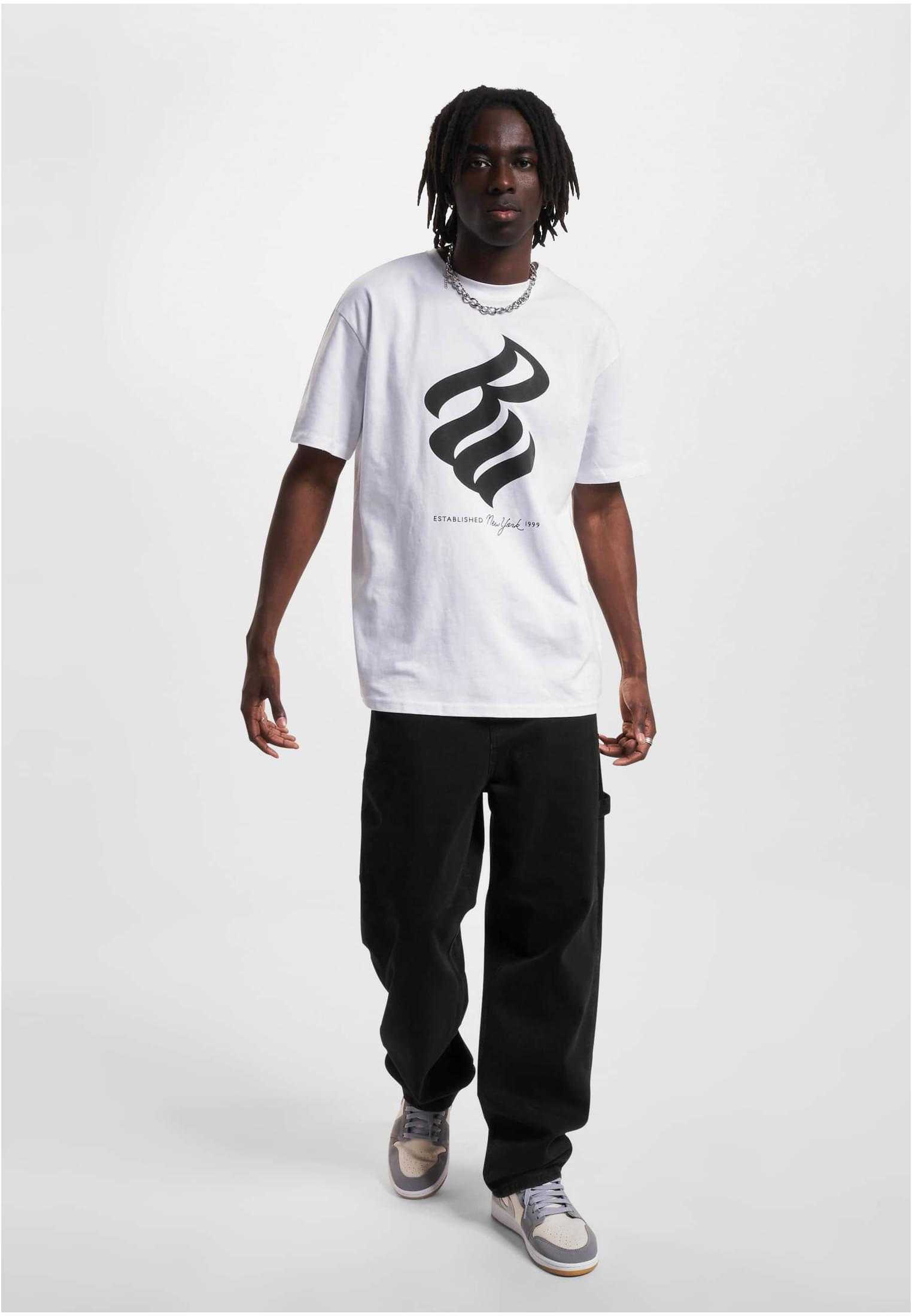 Rocawear T-Shirt blanc/noir XXL - variant image 2