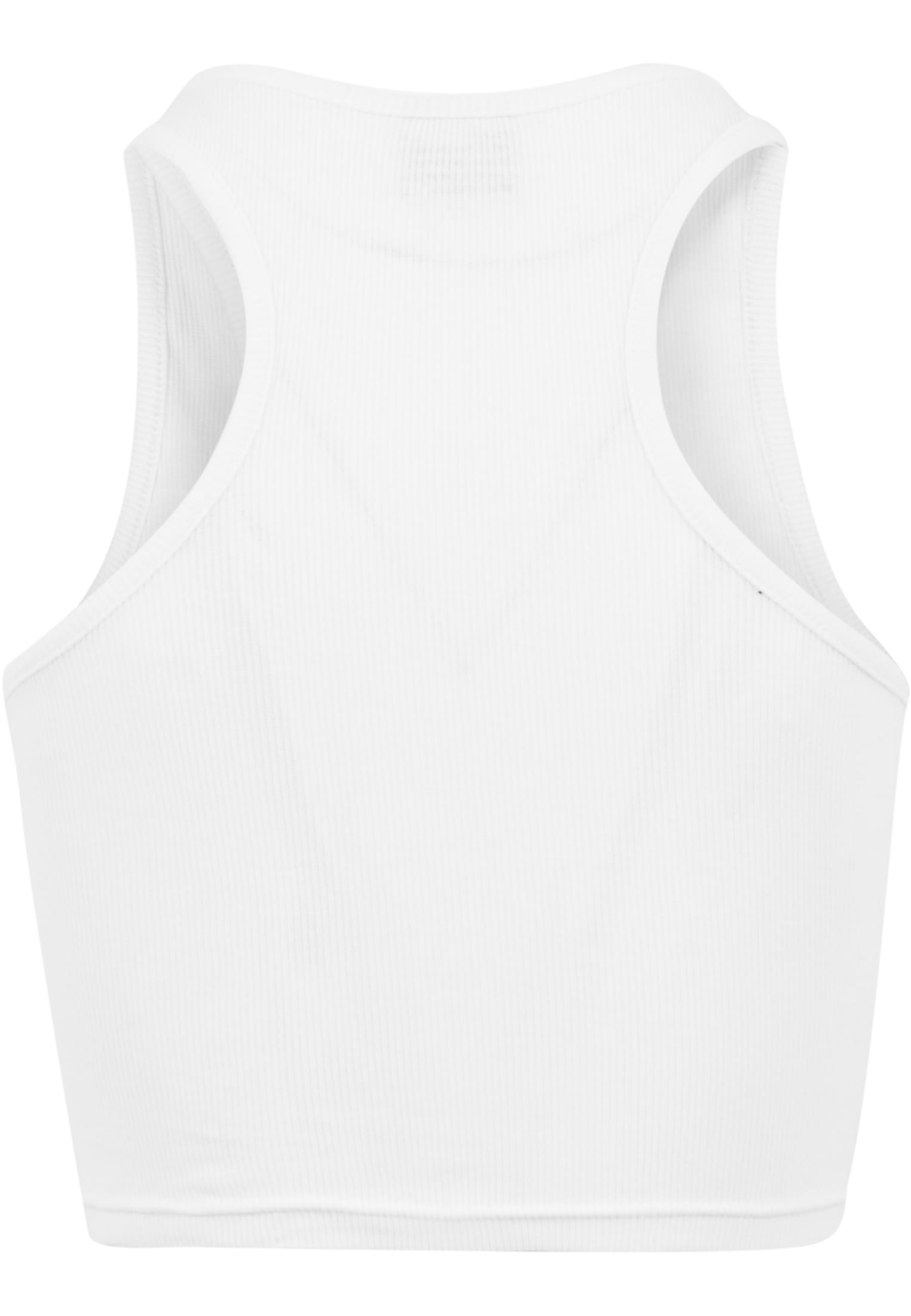 レディース クロップド リブ トップ ホワイト 3XL
 - variant image 7
