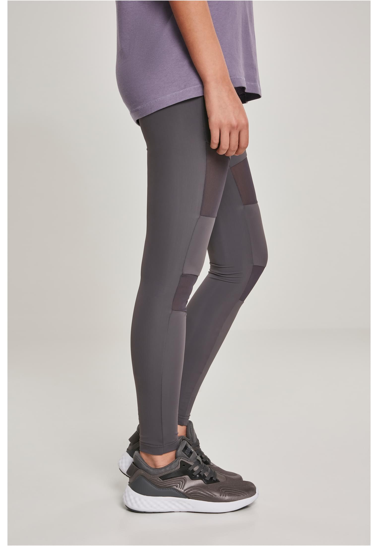 Ladies Tech Mesh Leggings dark grey 3XL - variant image 3