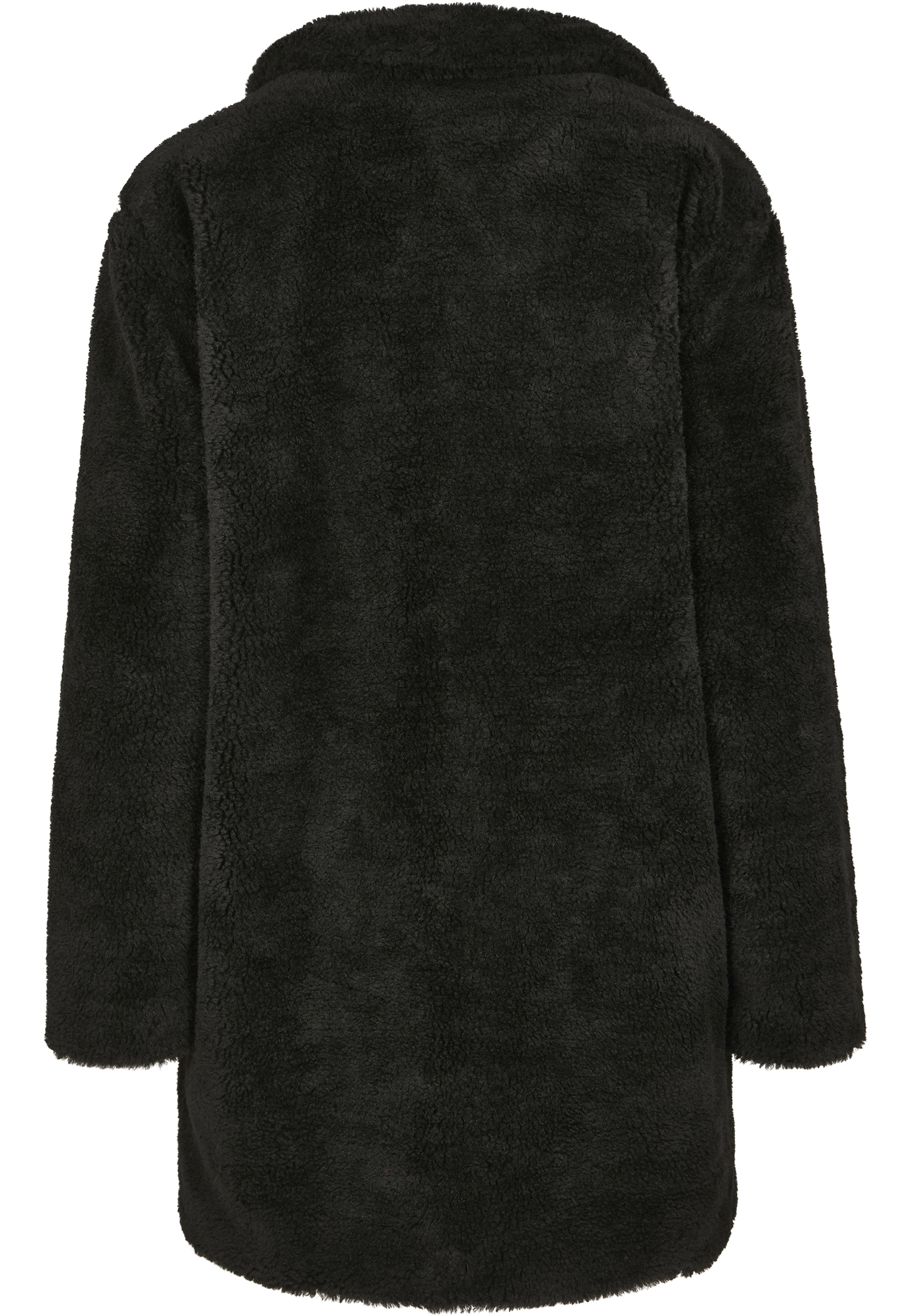 Ladies Oversized Sherpa Coat black 3XL - variant image 7