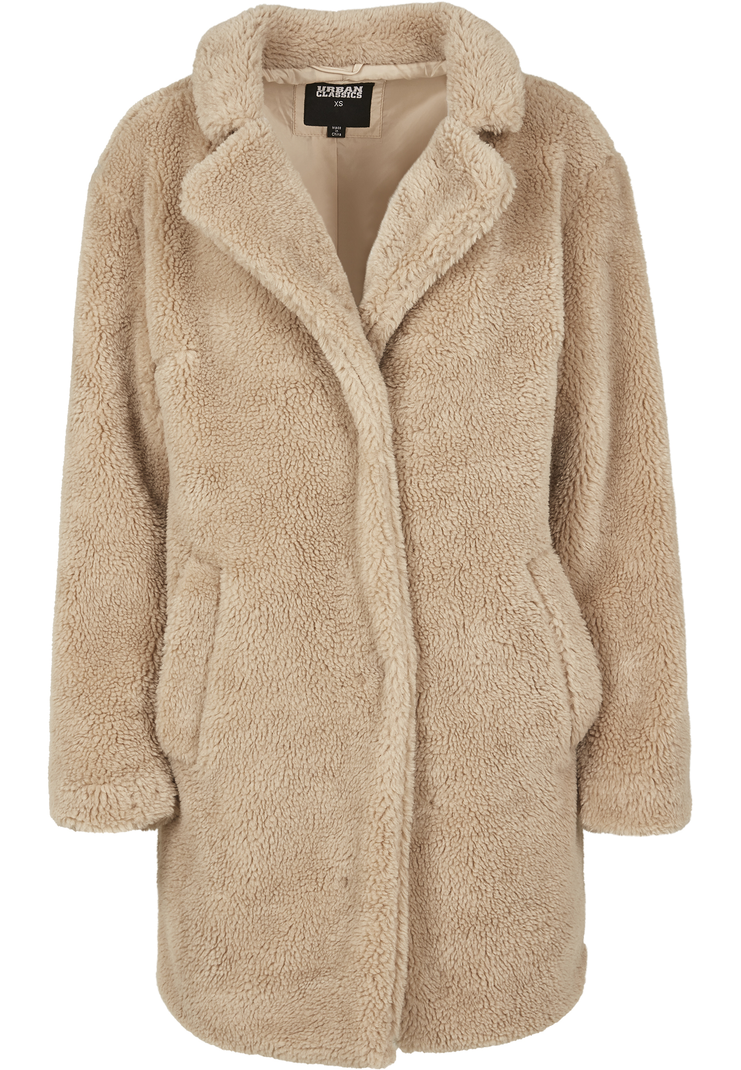 Ladies Oversized Sherpa Coat sand 3XL - variant image 5