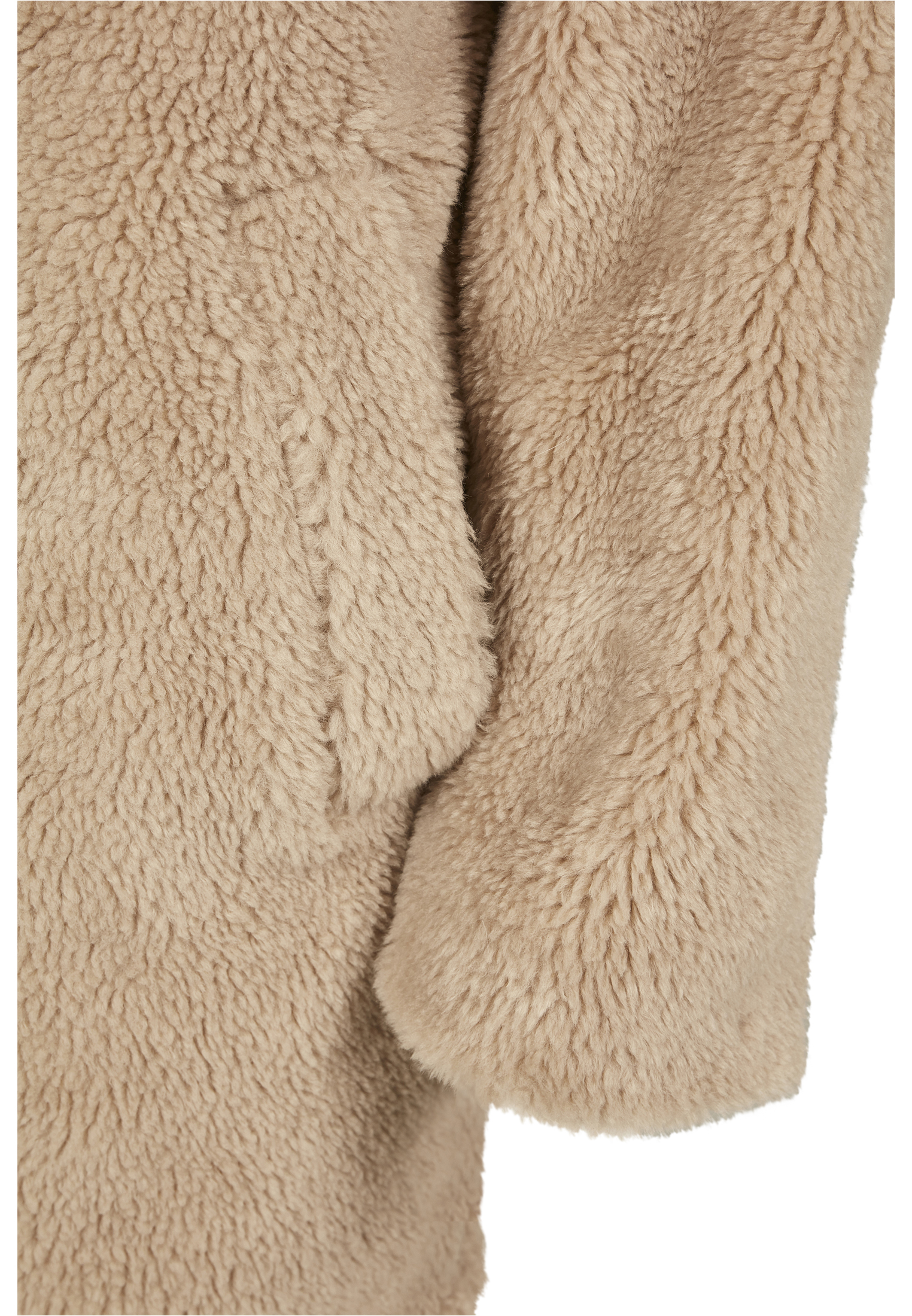 Ladies Oversized Sherpa Coat sand 3XL - variant image 8