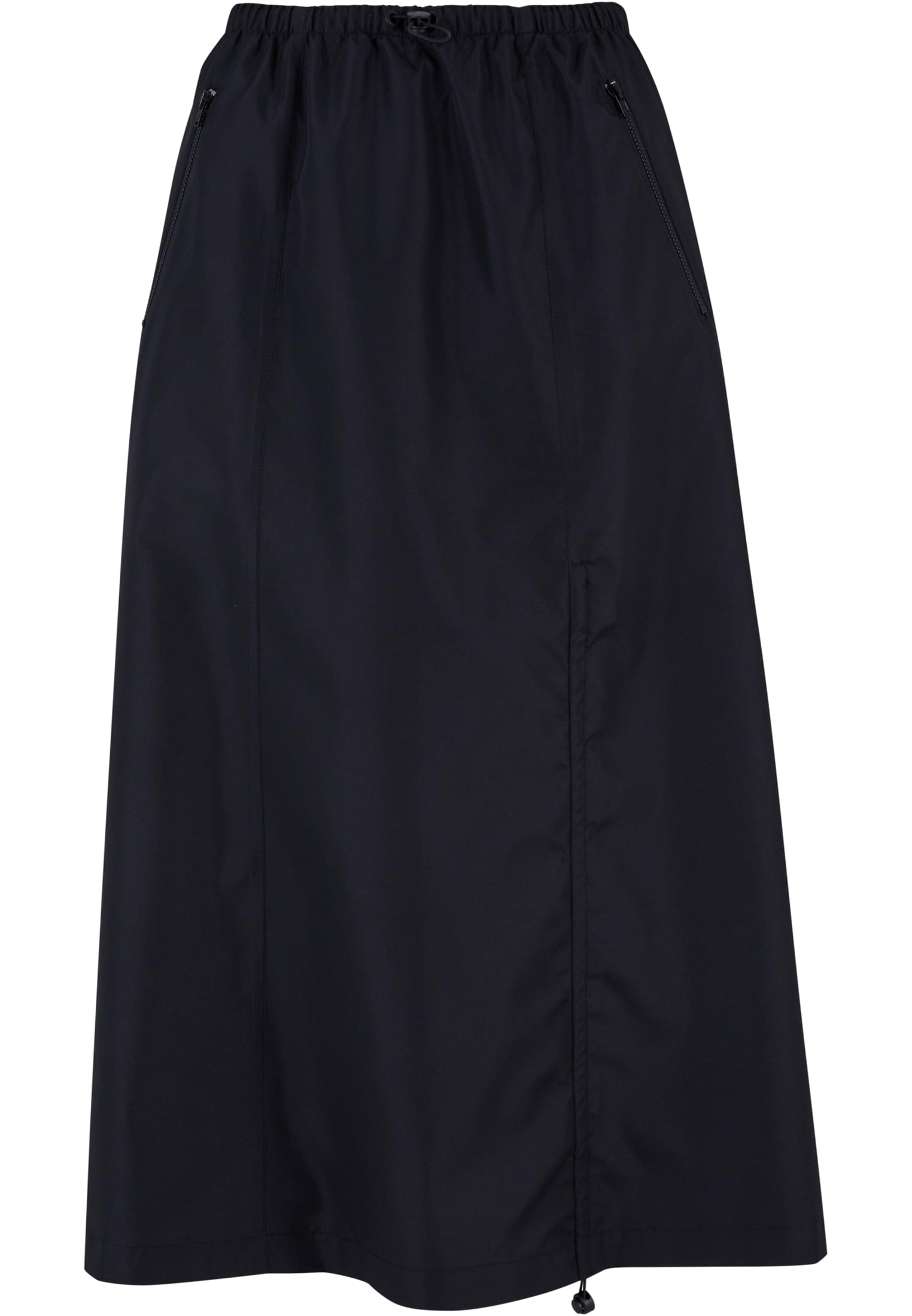 Ladies Ripstop Parachute Midi Skirt black 3XL - variant image 5